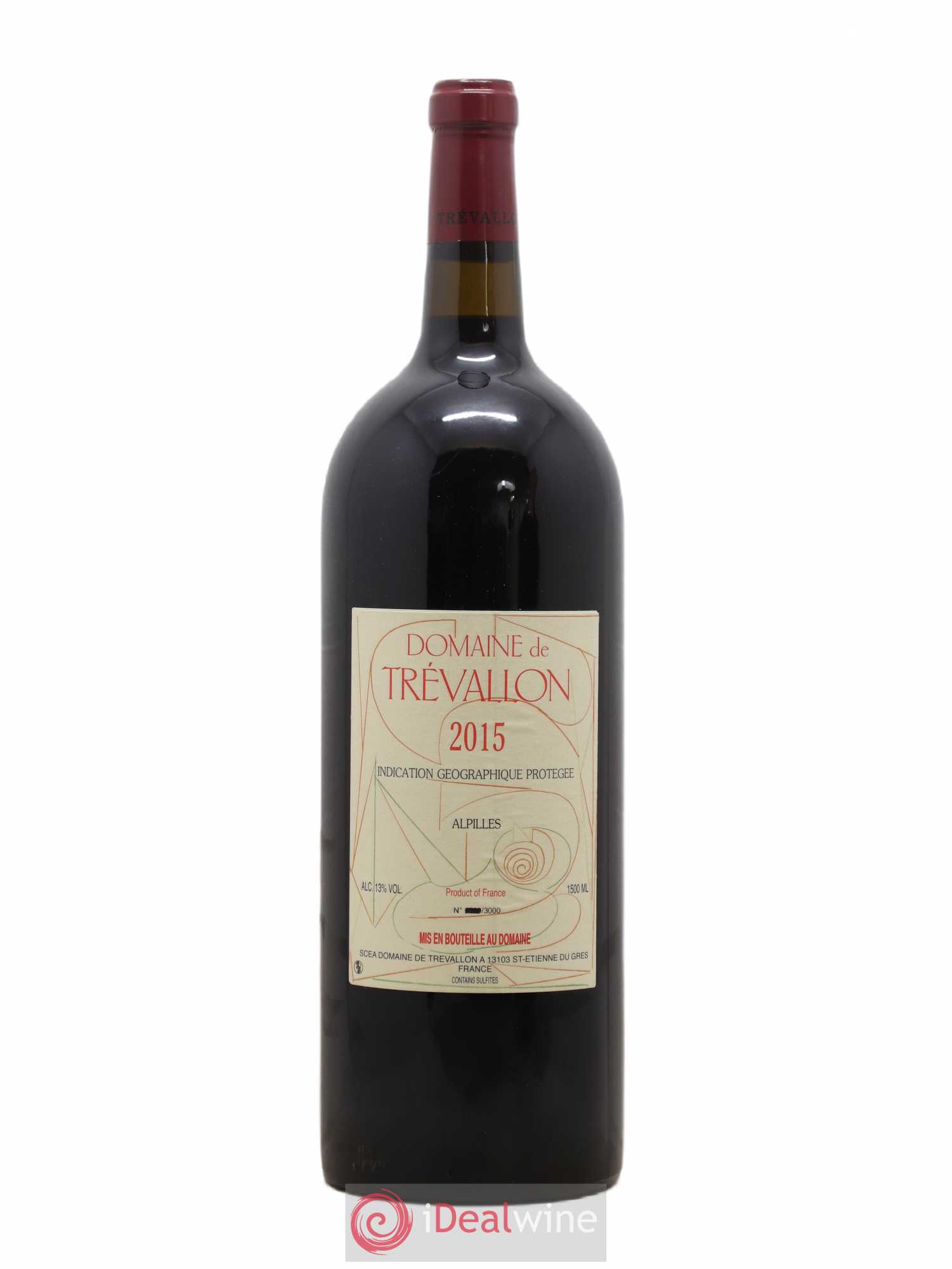 Alpilles Trévallon (Domaine de) Eloi Dürrbach 2015 - Lot de 1 magnum - 0