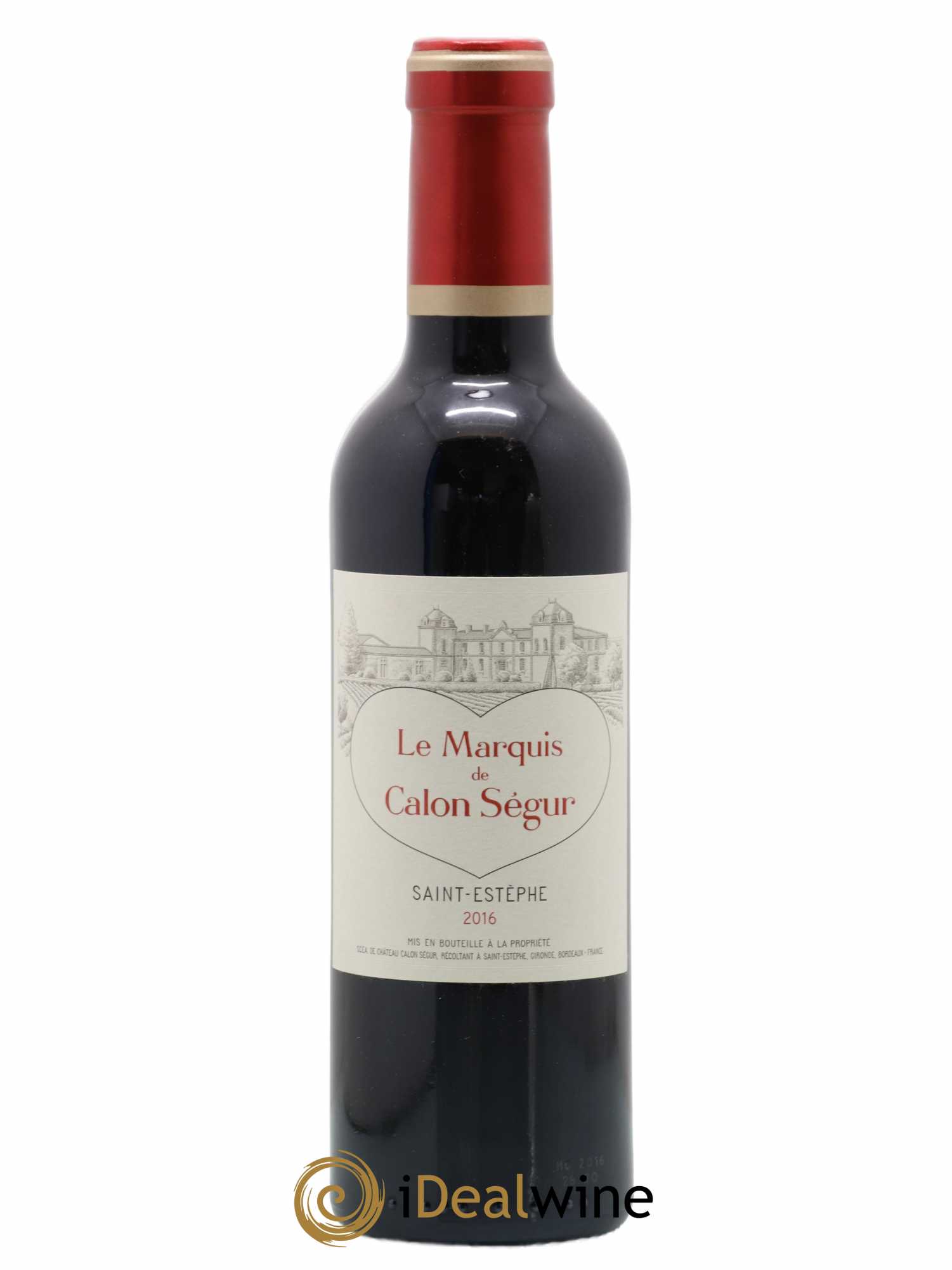 Marquis de Calon Second Vin 2016 - Lot de 1 demi bouteille - 0
