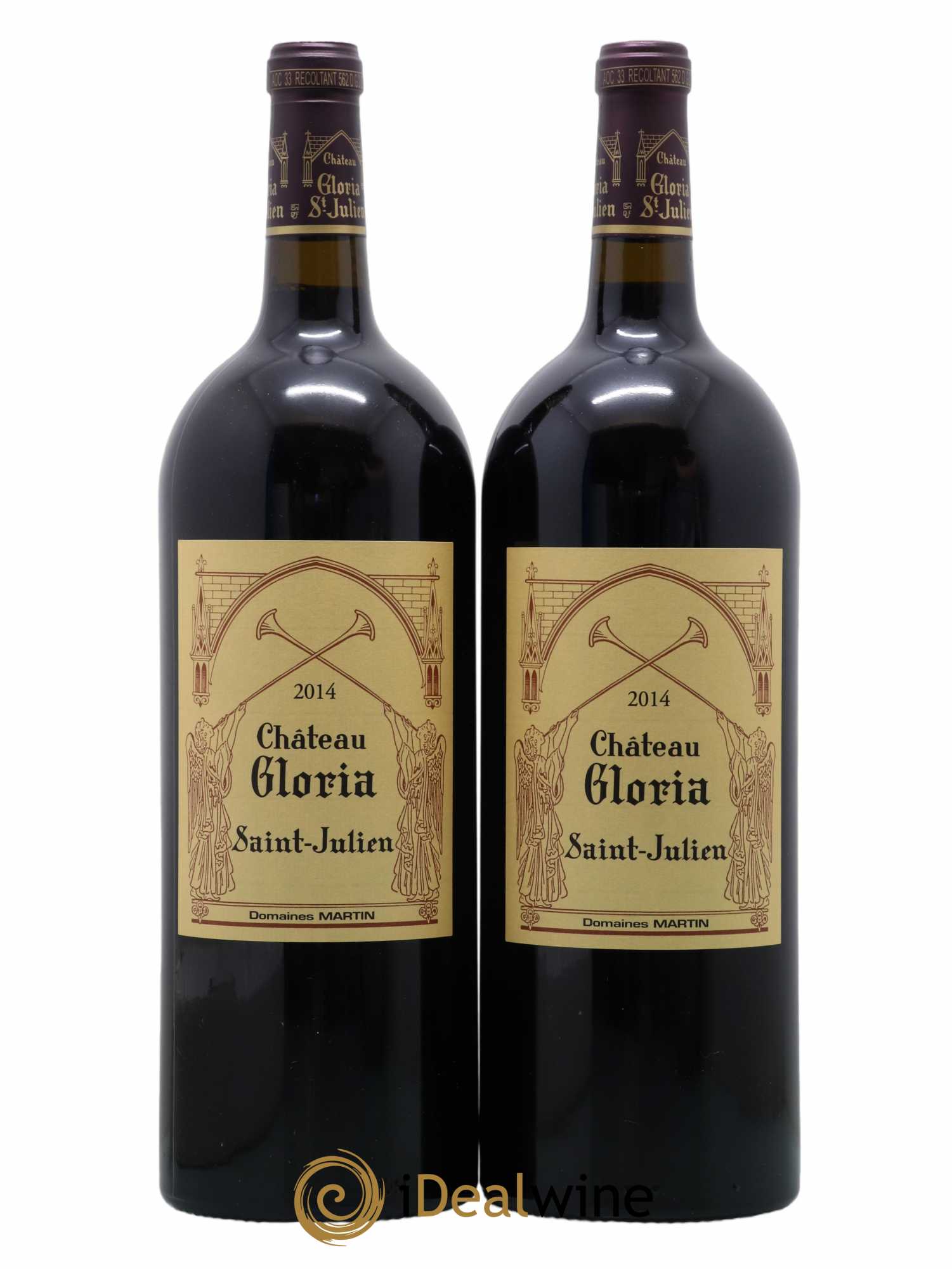 Château Gloria (sans prix de réserve) 2014 - Lot de 2 magnums - 0