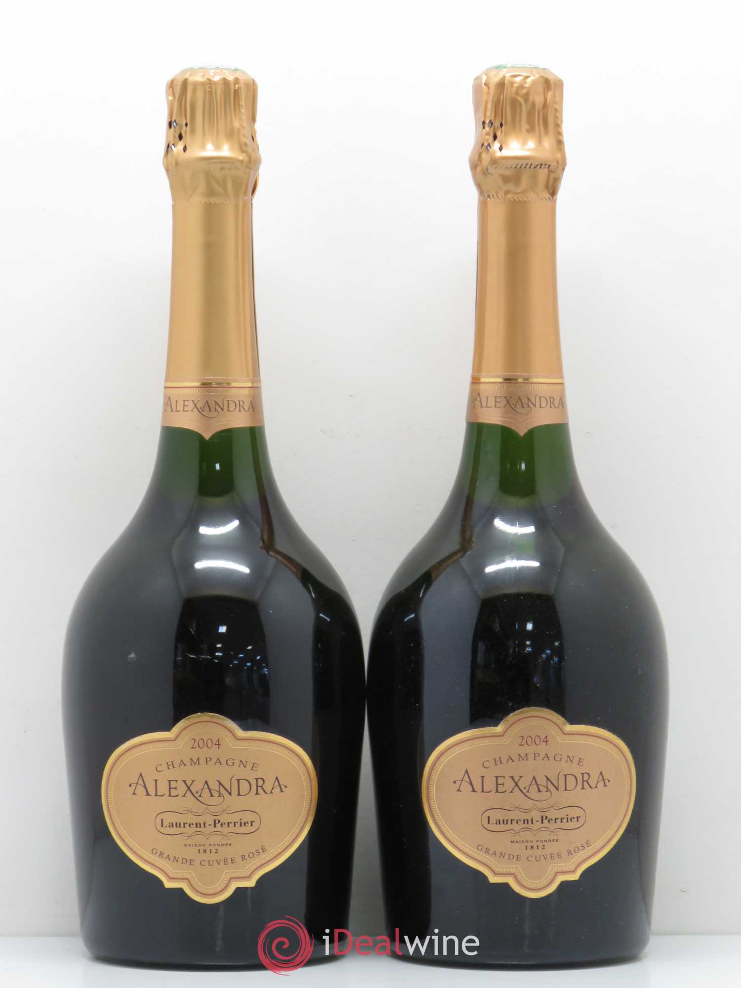 Cuvée Alexandra Laurent Perrier 2004 - Lot de 2 bouteilles - 0