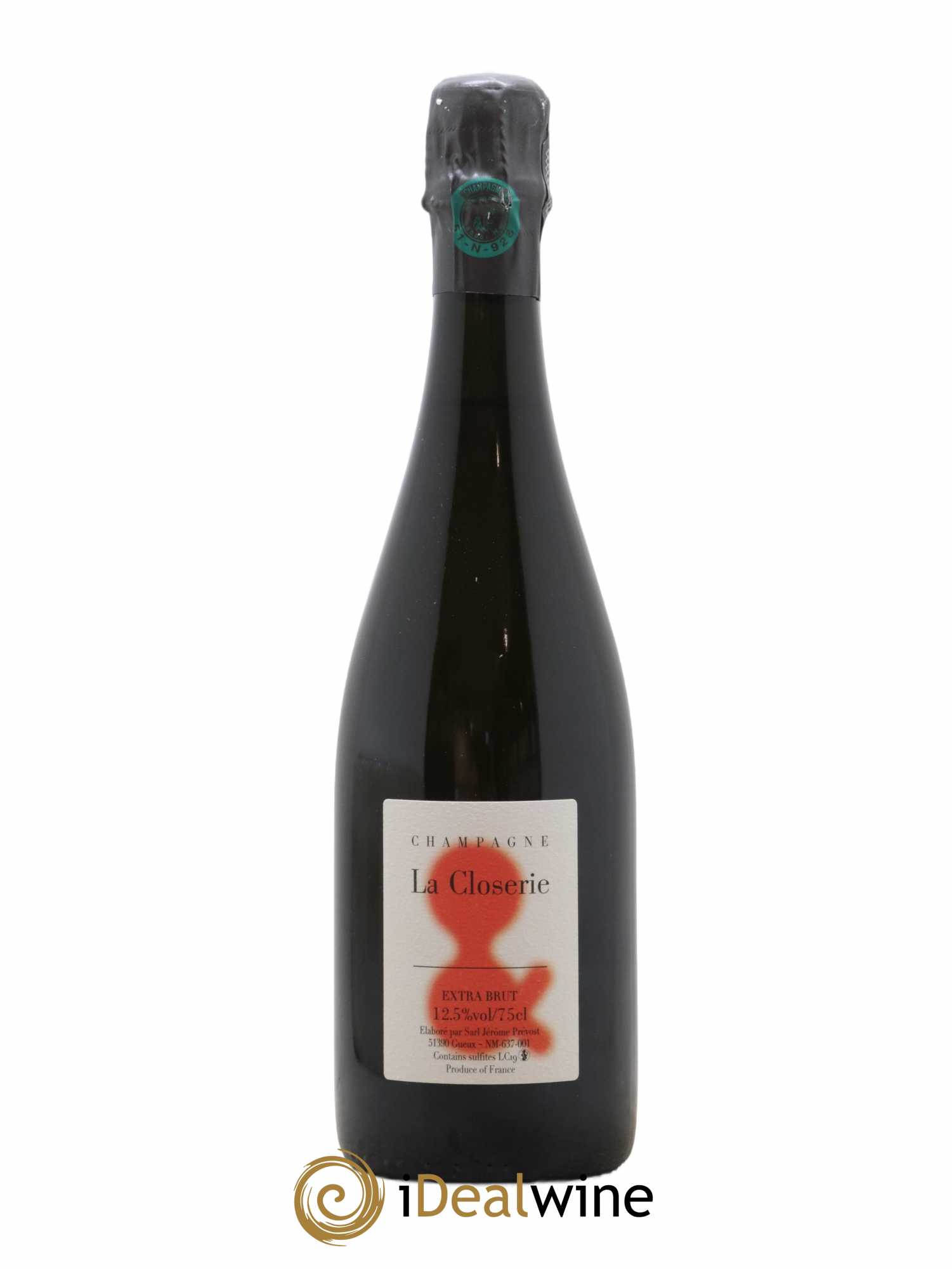 Champagne Jerome Prevost La Closerie 2019 - Lot of 1 bottle - 0