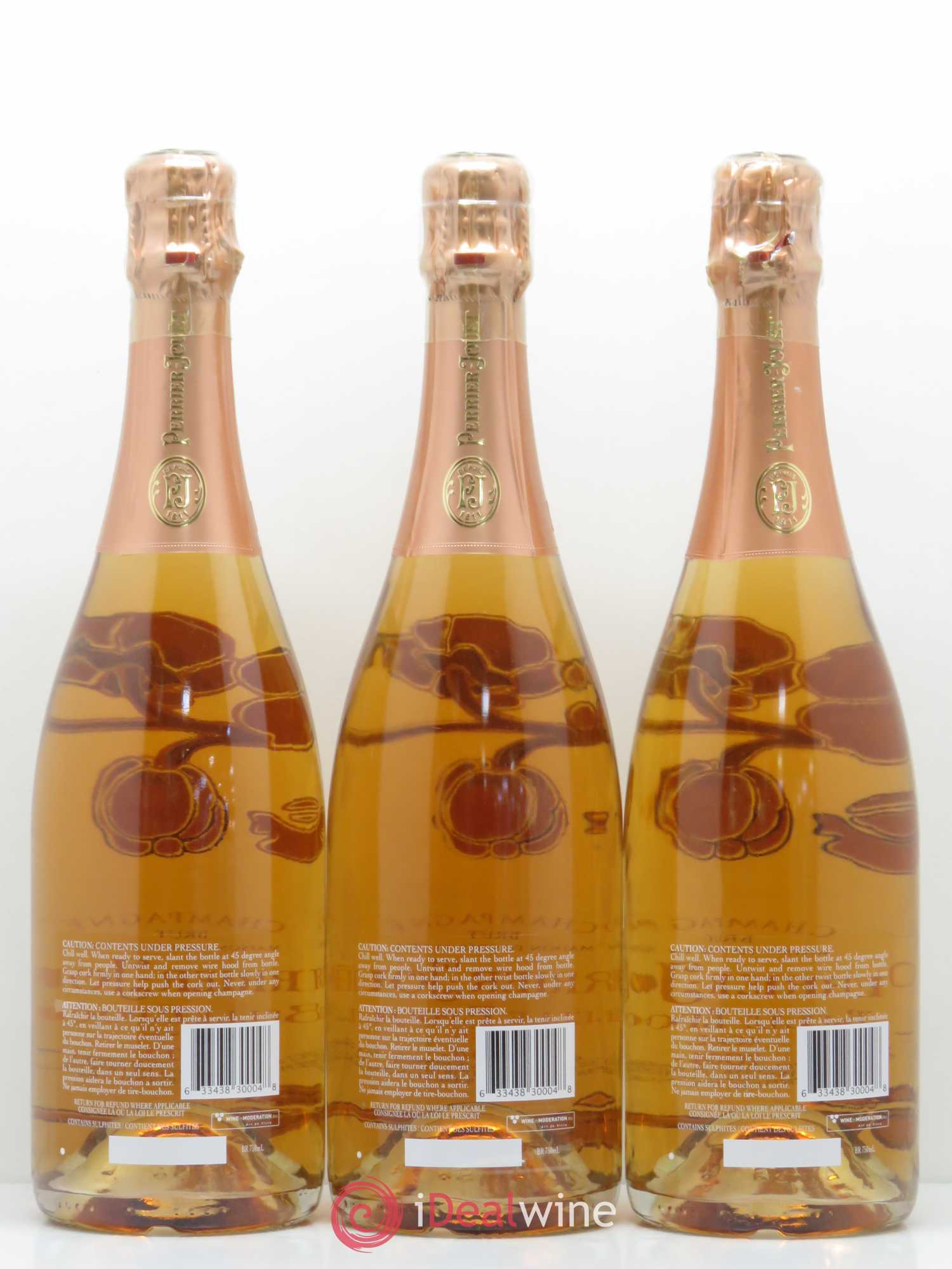 Cuvée Belle Epoque Perrier-Jouët 2004 - Lot de 3 bouteilles - 1