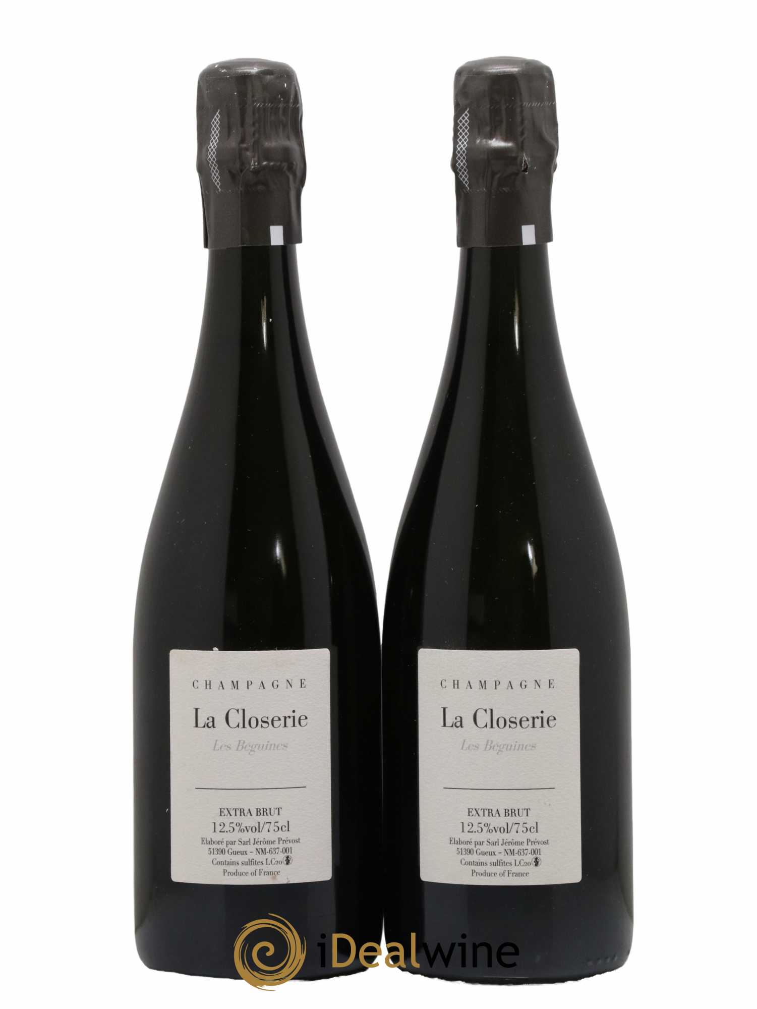 Les Béguines Extra-Brut Jérôme Prévost - Lot de 2 bouteilles - 0