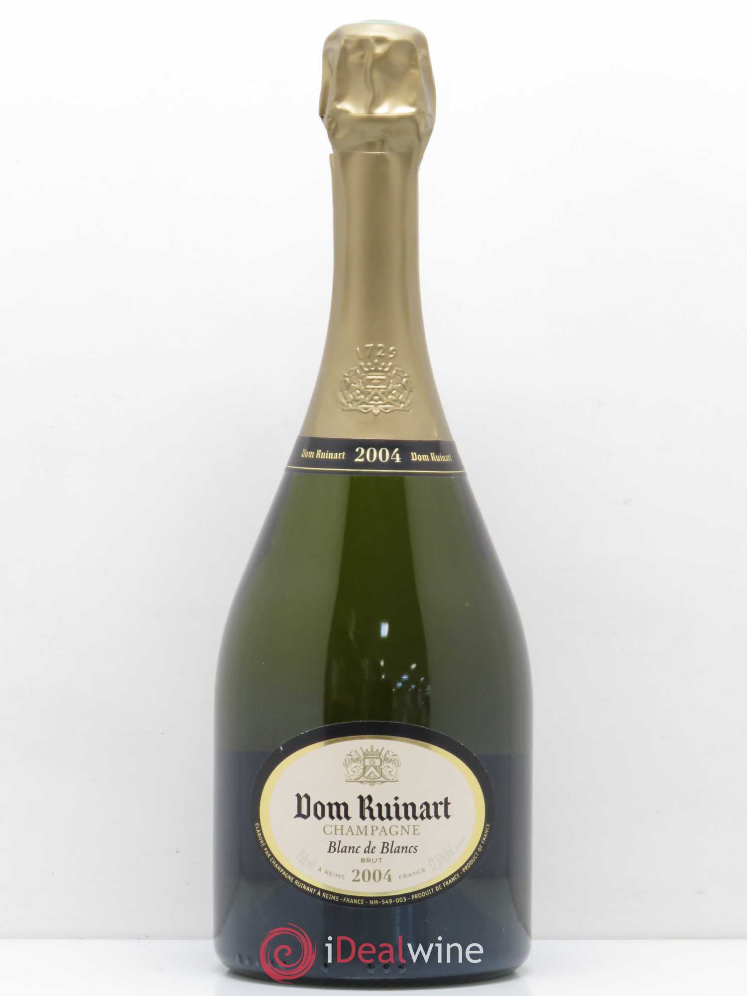 Dom Ruinart Brut Ruinart 2004 - Lot de 1 bouteille - 0