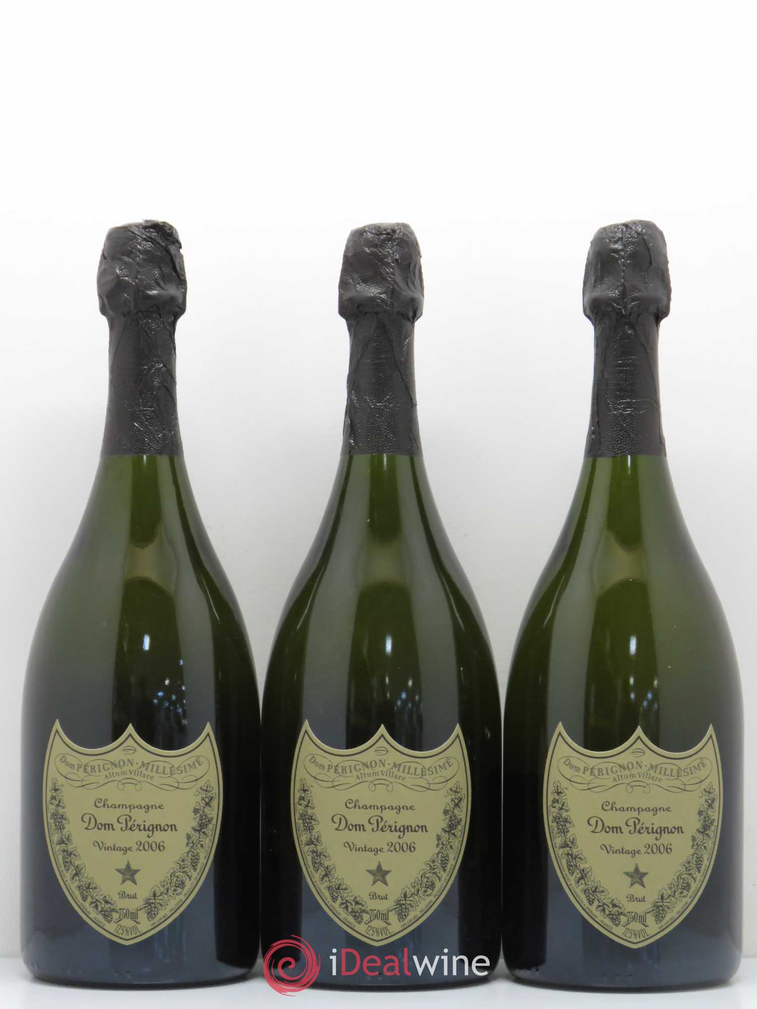 Brut Dom Pérignon 2006 - Lot de 3 bouteilles - 0