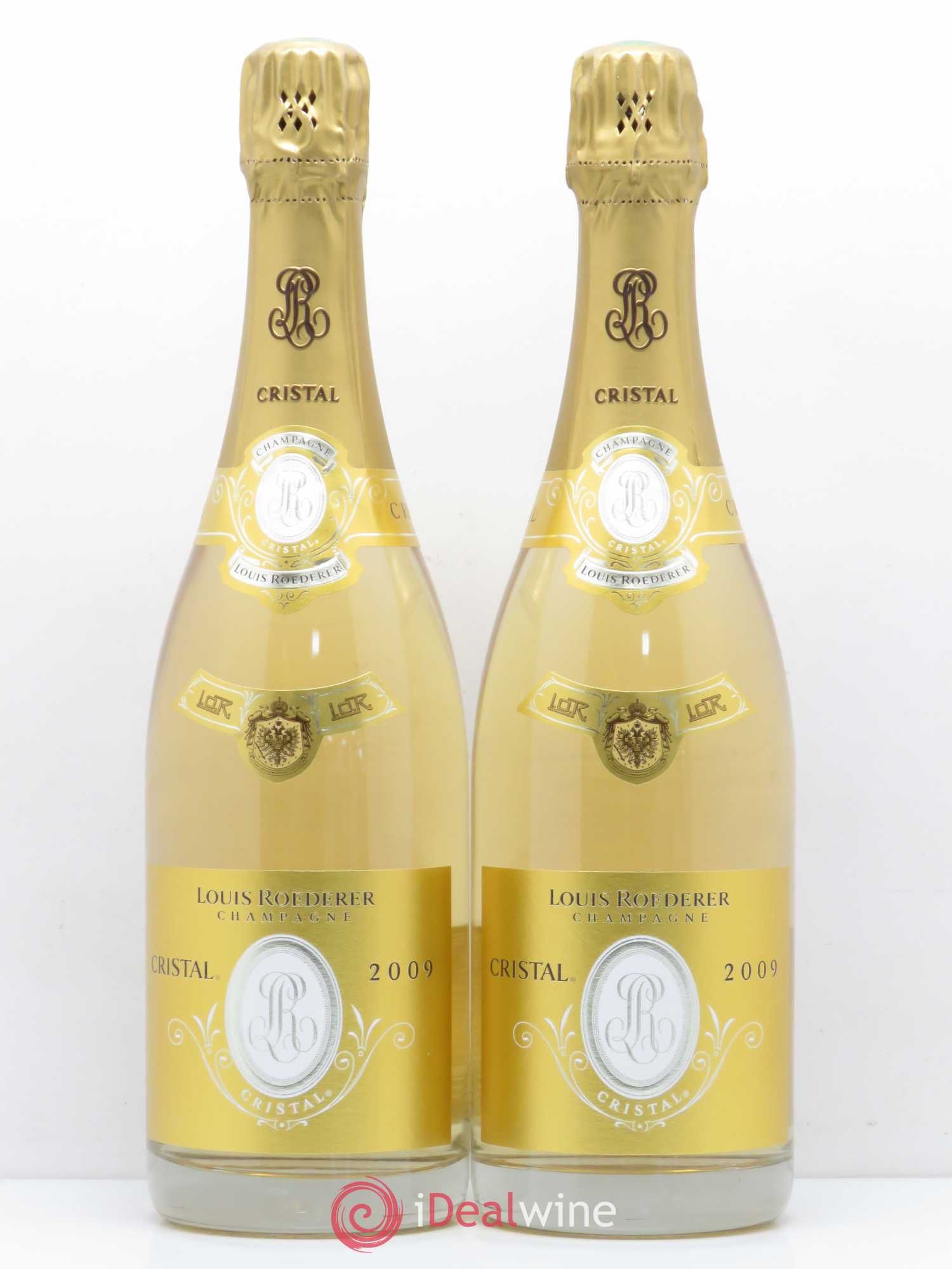 Cristal Louis Roederer 2009 - Lot de 2 bouteilles - 0