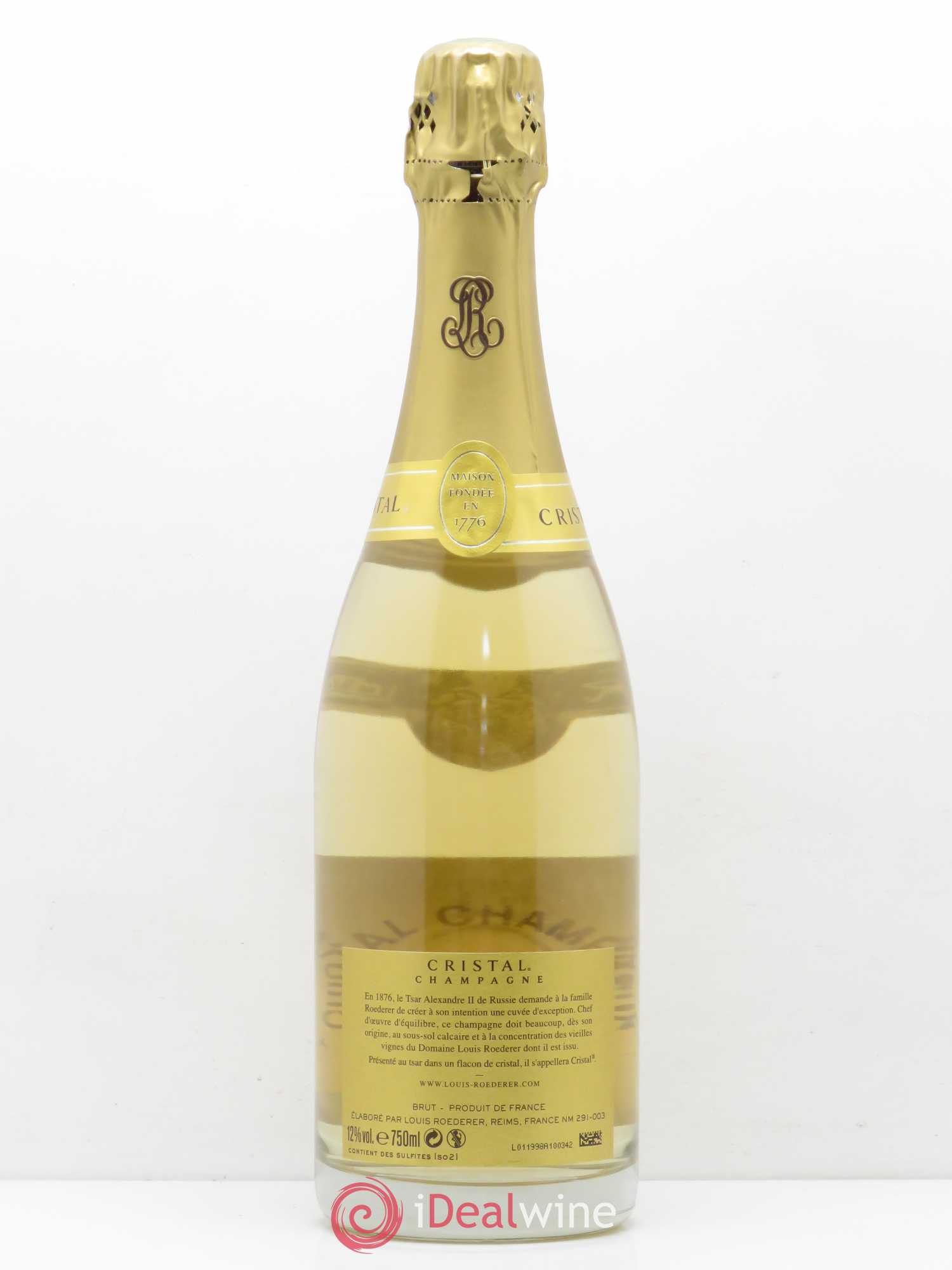 Cristal Louis Roederer 2009 - Lot de 1 bouteille - 1