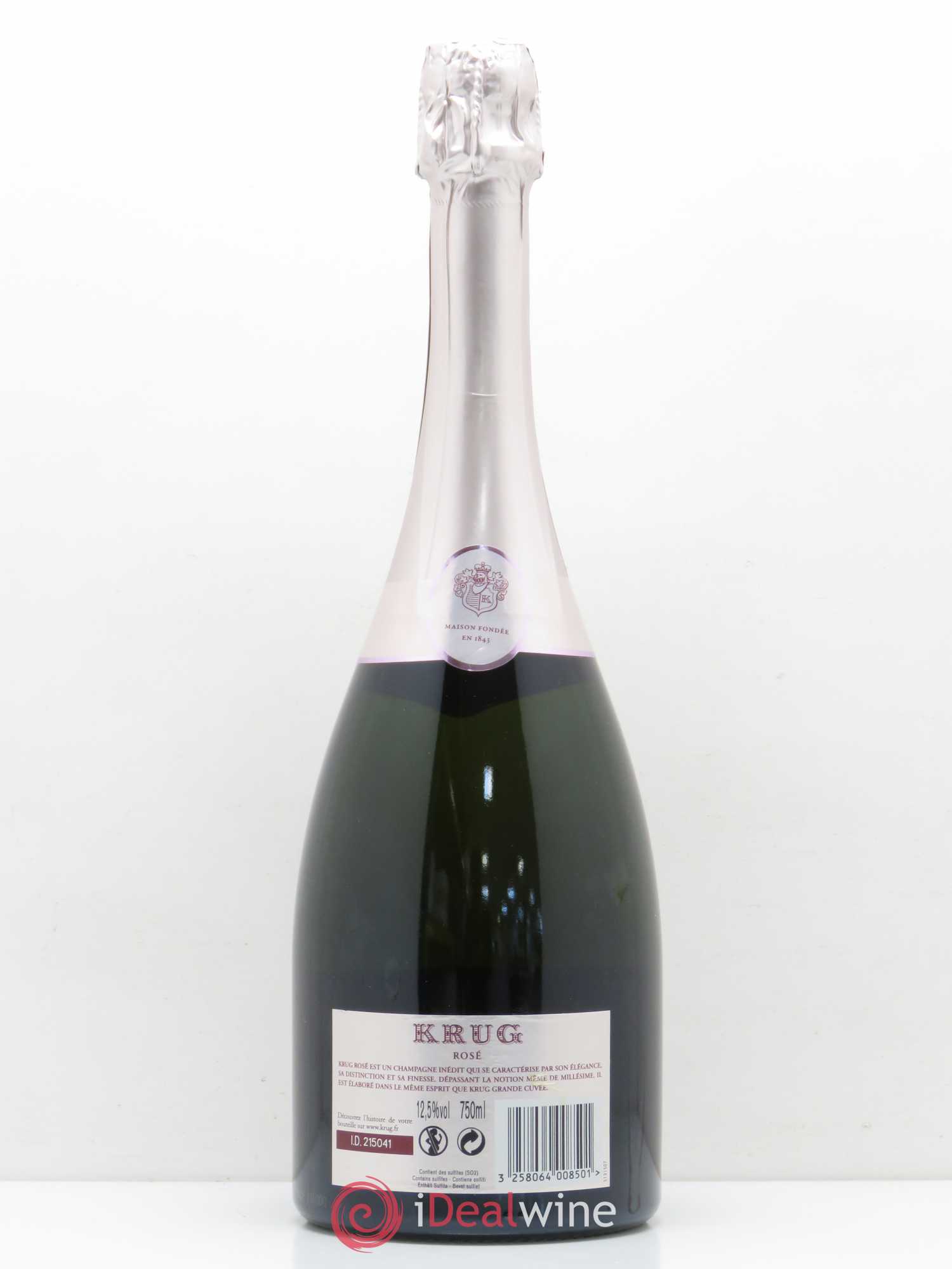 Rosé Brut Krug - Lot de 1 bouteille - 1