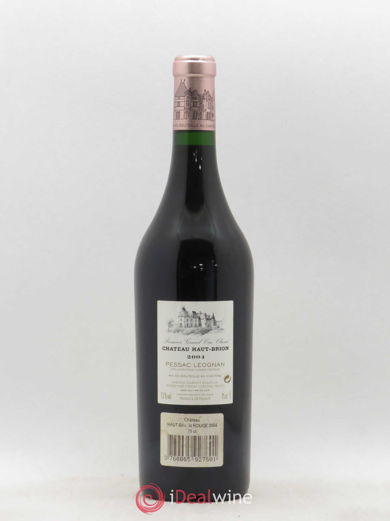 Château Haut Brion 1er Grand Cru Classé 2004 - Lot de 1 bouteille - 1
