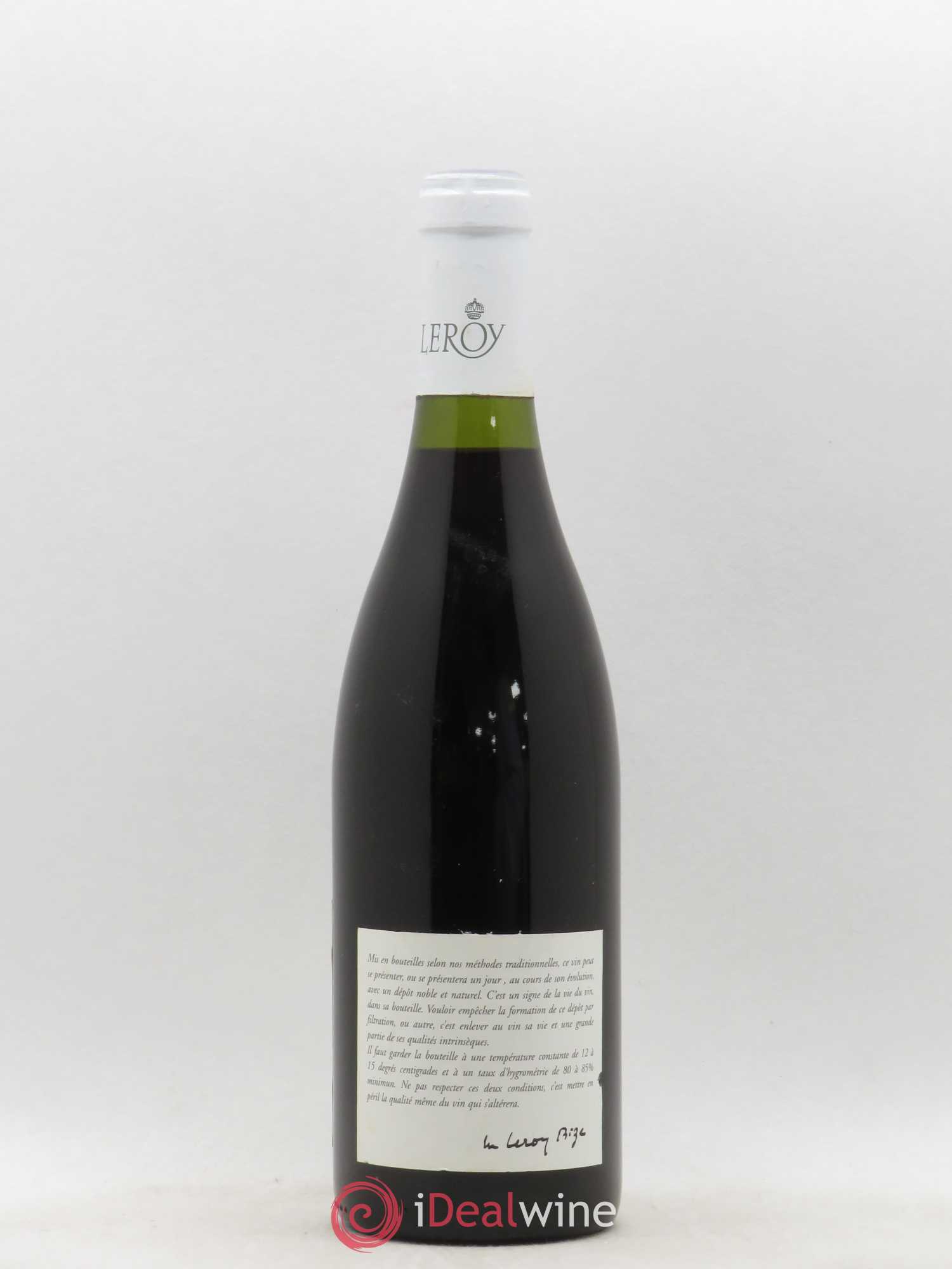 Nuits-Saint-Georges Leroy SA (sans prix de réserve) 2009 - Lot de 1 bouteille - 1