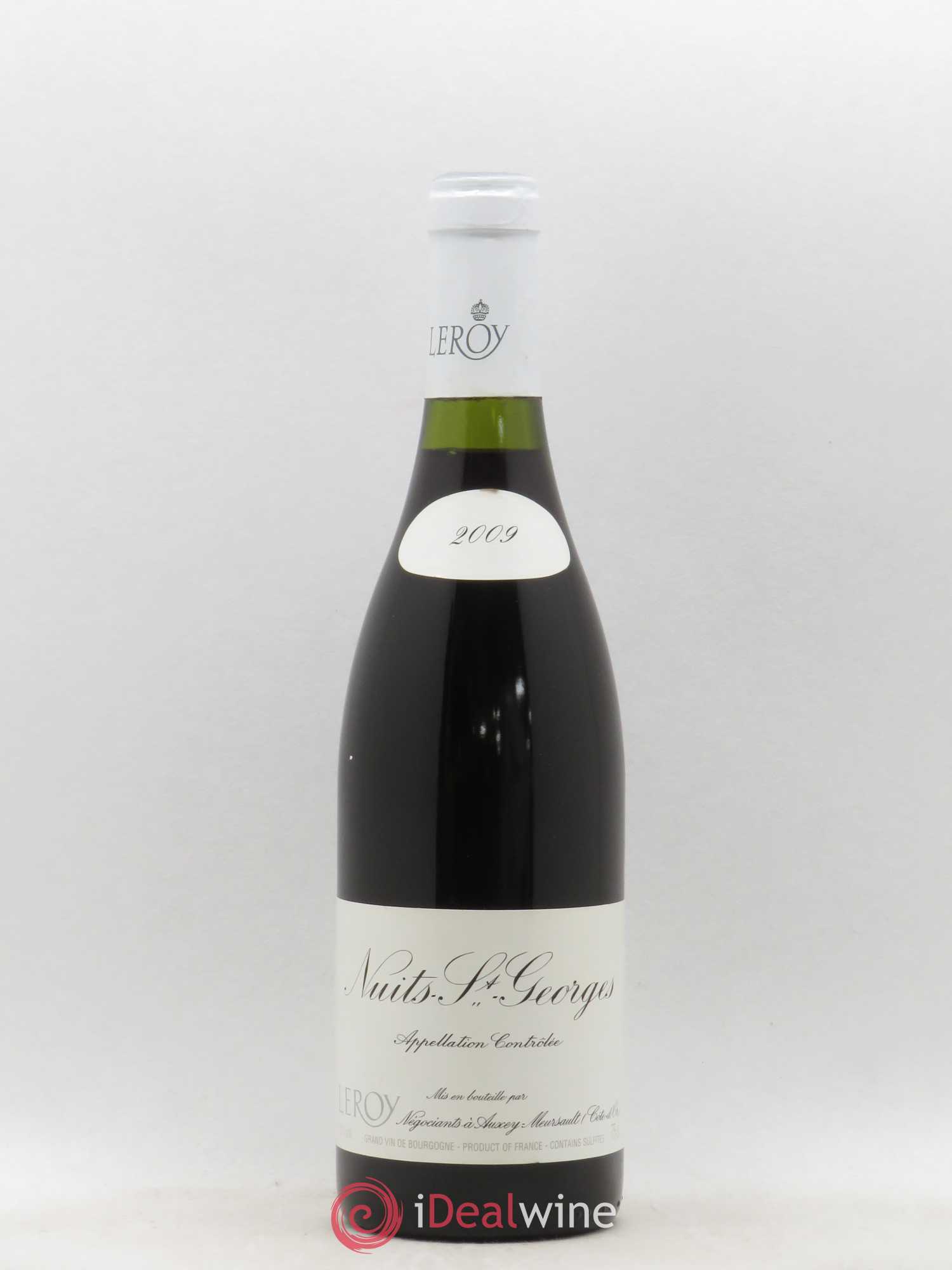 Nuits-Saint-Georges Leroy SA (sans prix de réserve) 2009 - Lot de 1 bouteille - 0