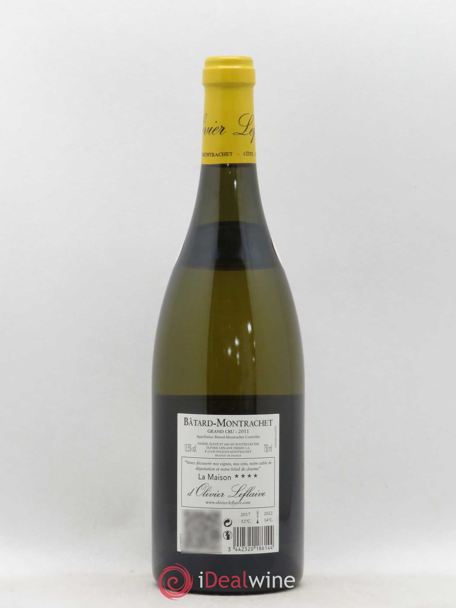 Bâtard-Montrachet Grand Cru Olivier Leflaive 2011 - Lot de 1 bouteille - 1