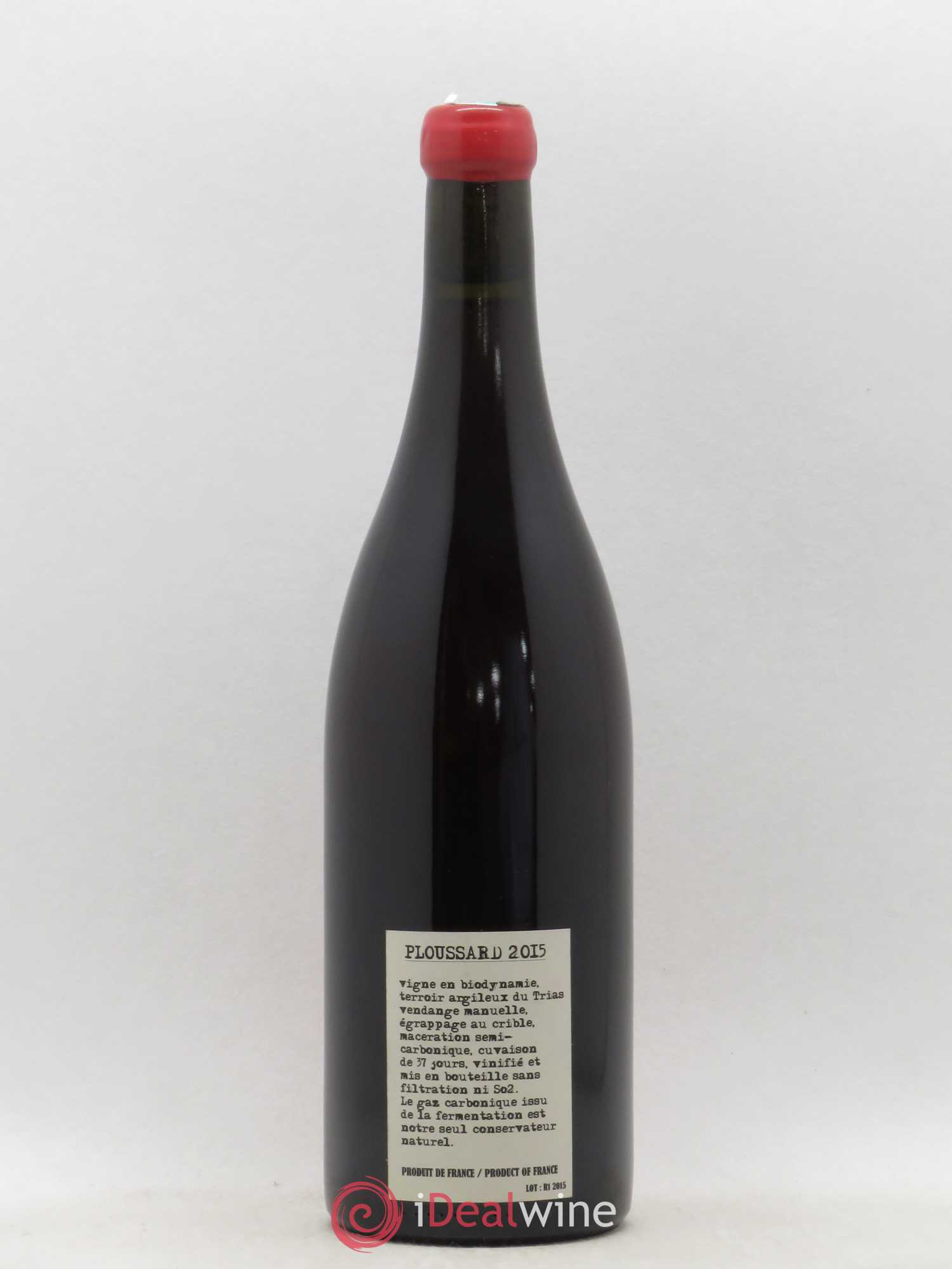 Arbois Ploussard Adeline Houillon & Renaud Bruyère 2015 - Lot de 1 bouteille - 1