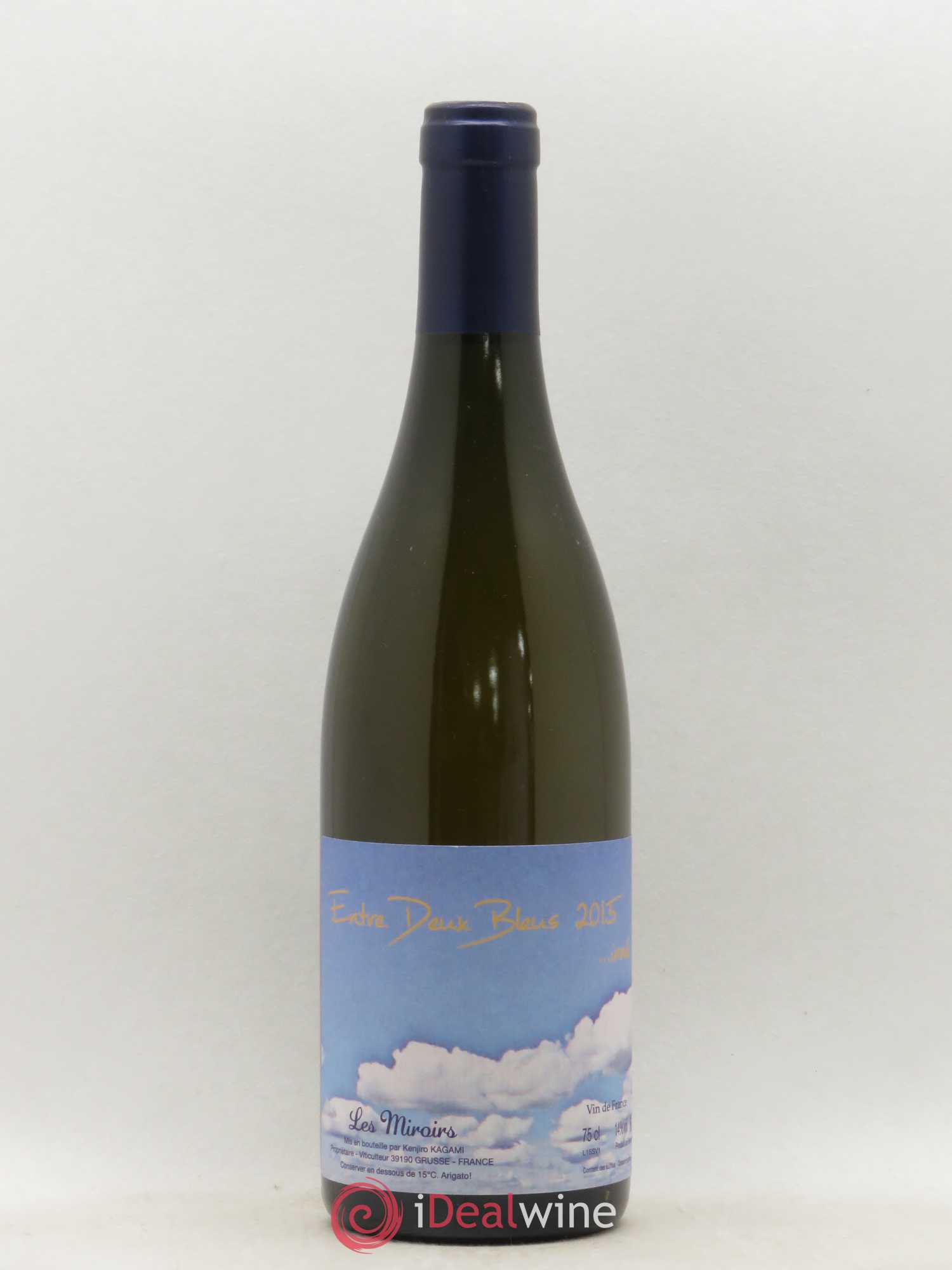 Vin de France Entre Deux Bleus Les saugettes Kenjiro Kagami - Domaine des Miroirs 2015 - Lot de 1 bouteille - 0