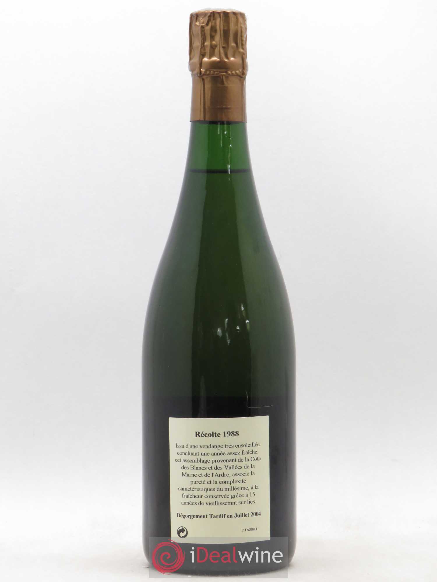 Dégorgement Tardif Jacquesson 1988 - Lot of 1 bottle - 1