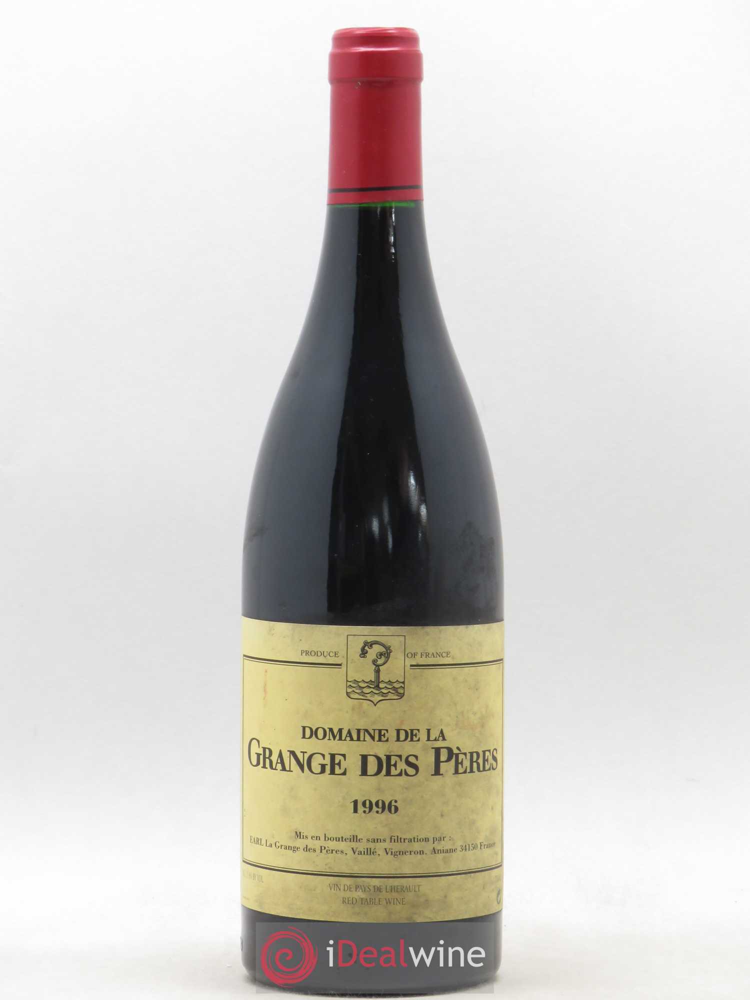 Pays d'Hérault Grange des Pères Laurent Vaillé 1996 - Lotto di 1 bottiglia - 0
