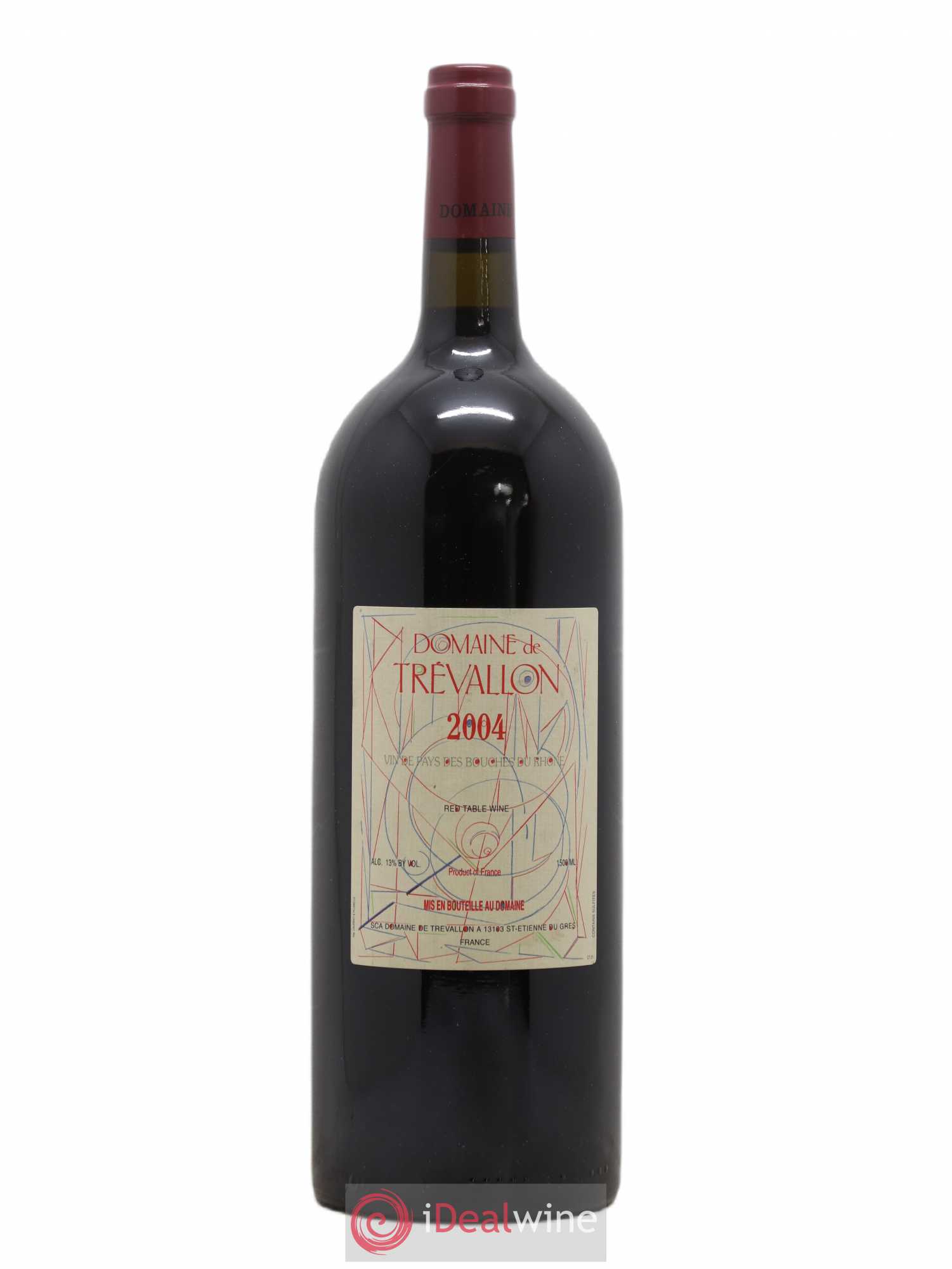 VDP Bouches du Rhône Trévallon (Domaine de) Eloi Dürrbach 2004 - Lot de 1 magnum - 0