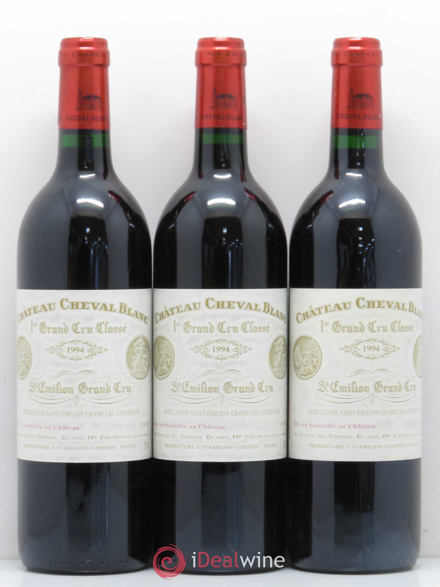 Château Cheval Blanc 1er Grand Cru Classé A 1994 - Lot de 12 bouteilles - 2