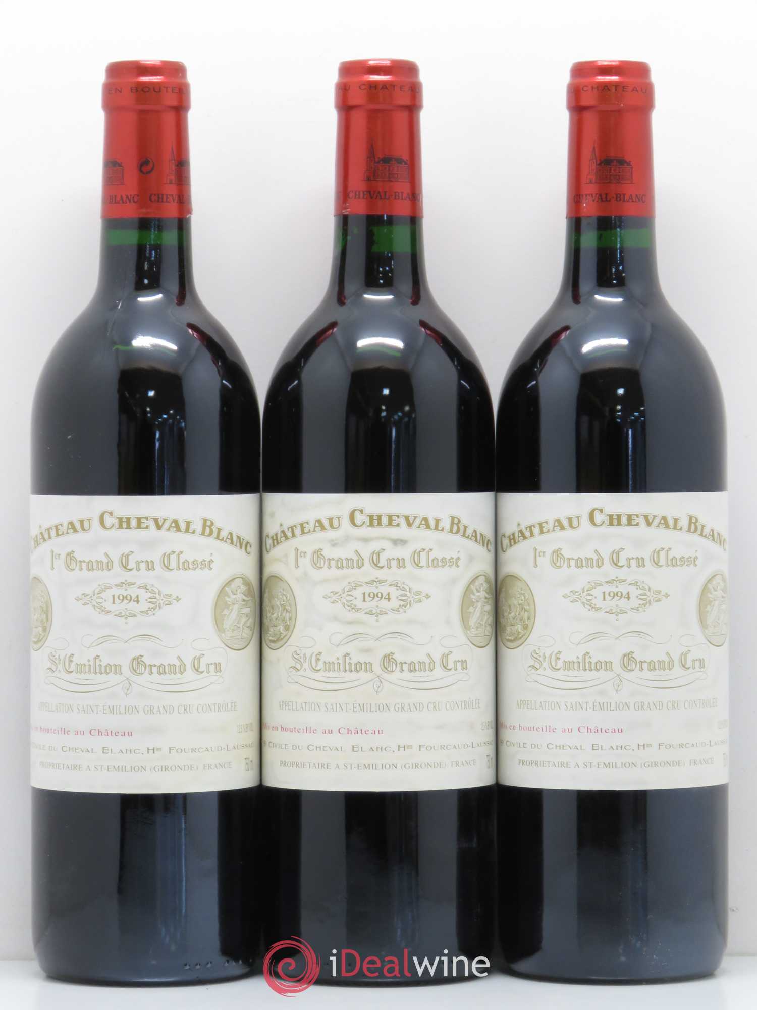Château Cheval Blanc 1er Grand Cru Classé A 1994 - Lot de 12 bouteilles - 3