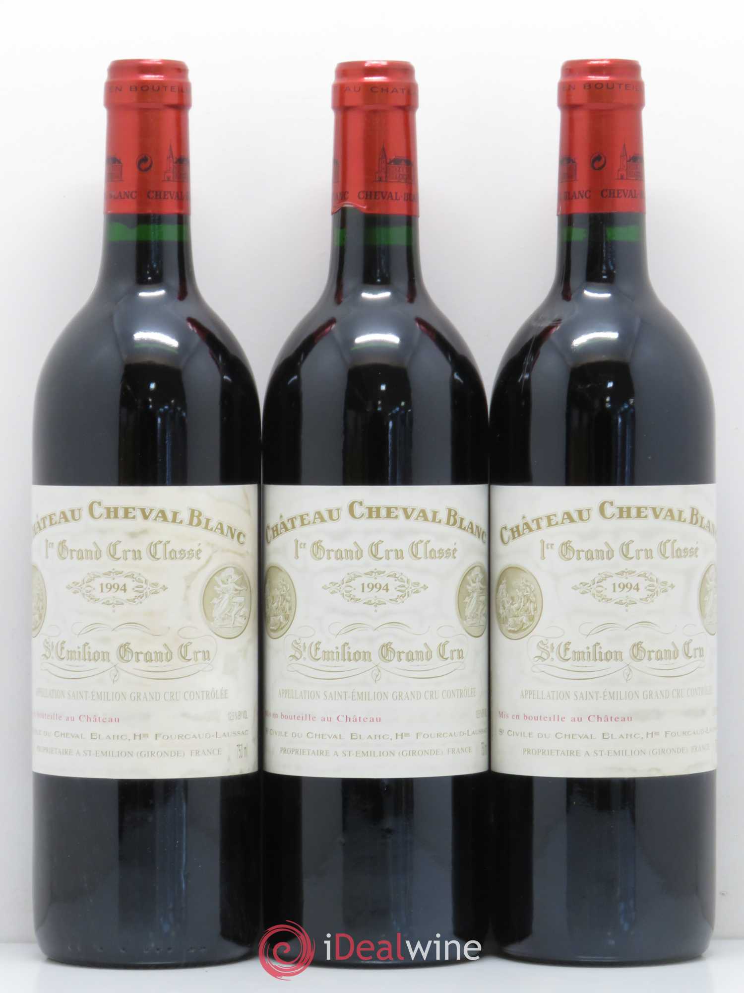 Château Cheval Blanc 1er Grand Cru Classé A 1994 - Lot de 12 bouteilles - 4