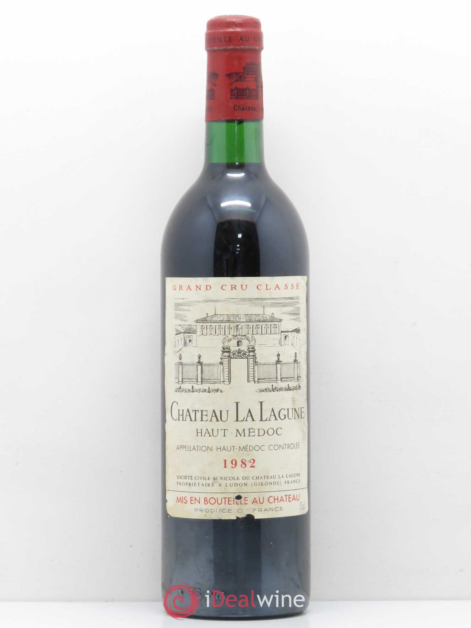 Château la Lagune 3ème Grand Cru Classé 1982 - Lot de 1 bouteille - 0