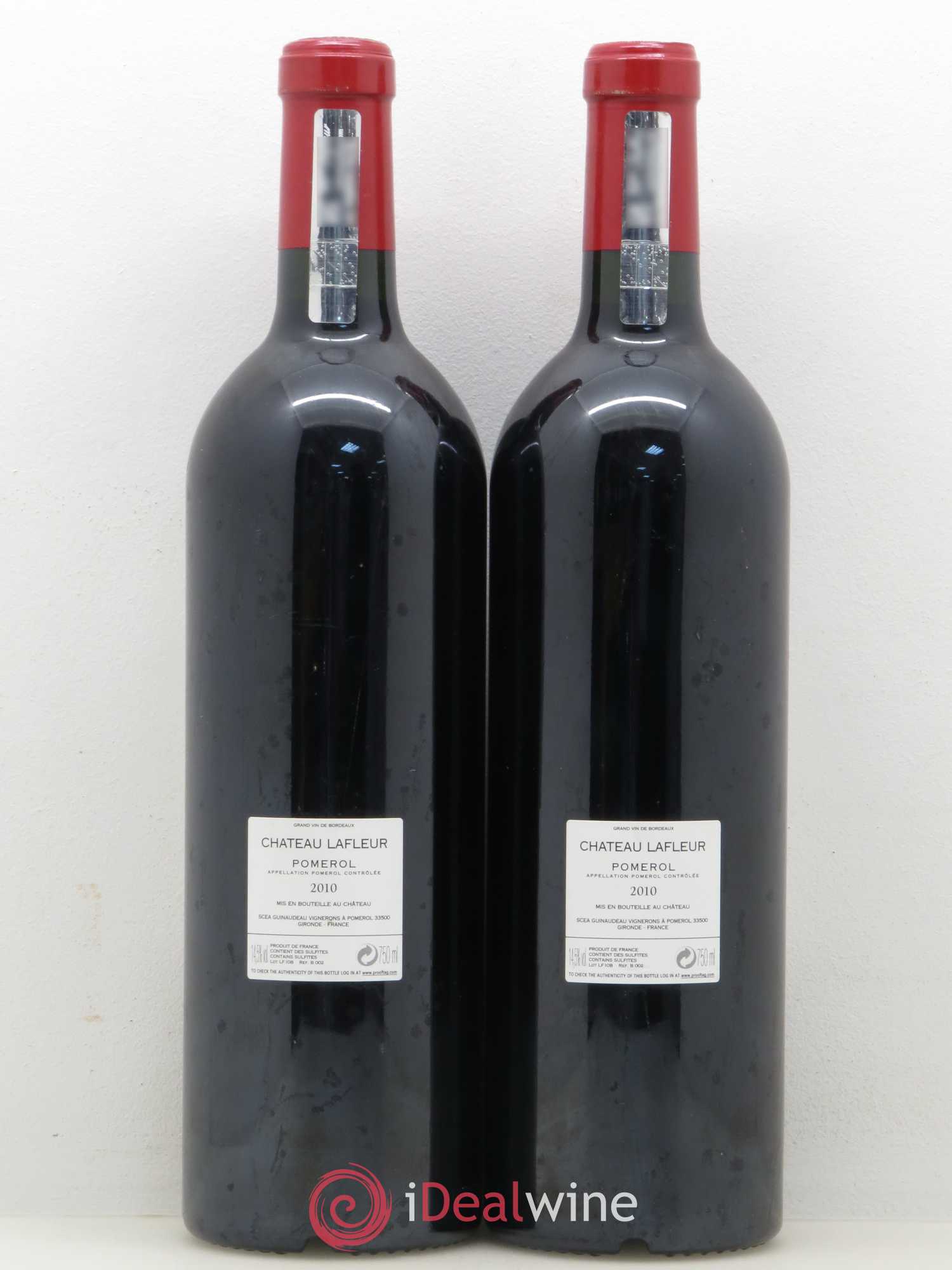 Château Lafleur 2010 - Lot de 2 bouteilles - 1