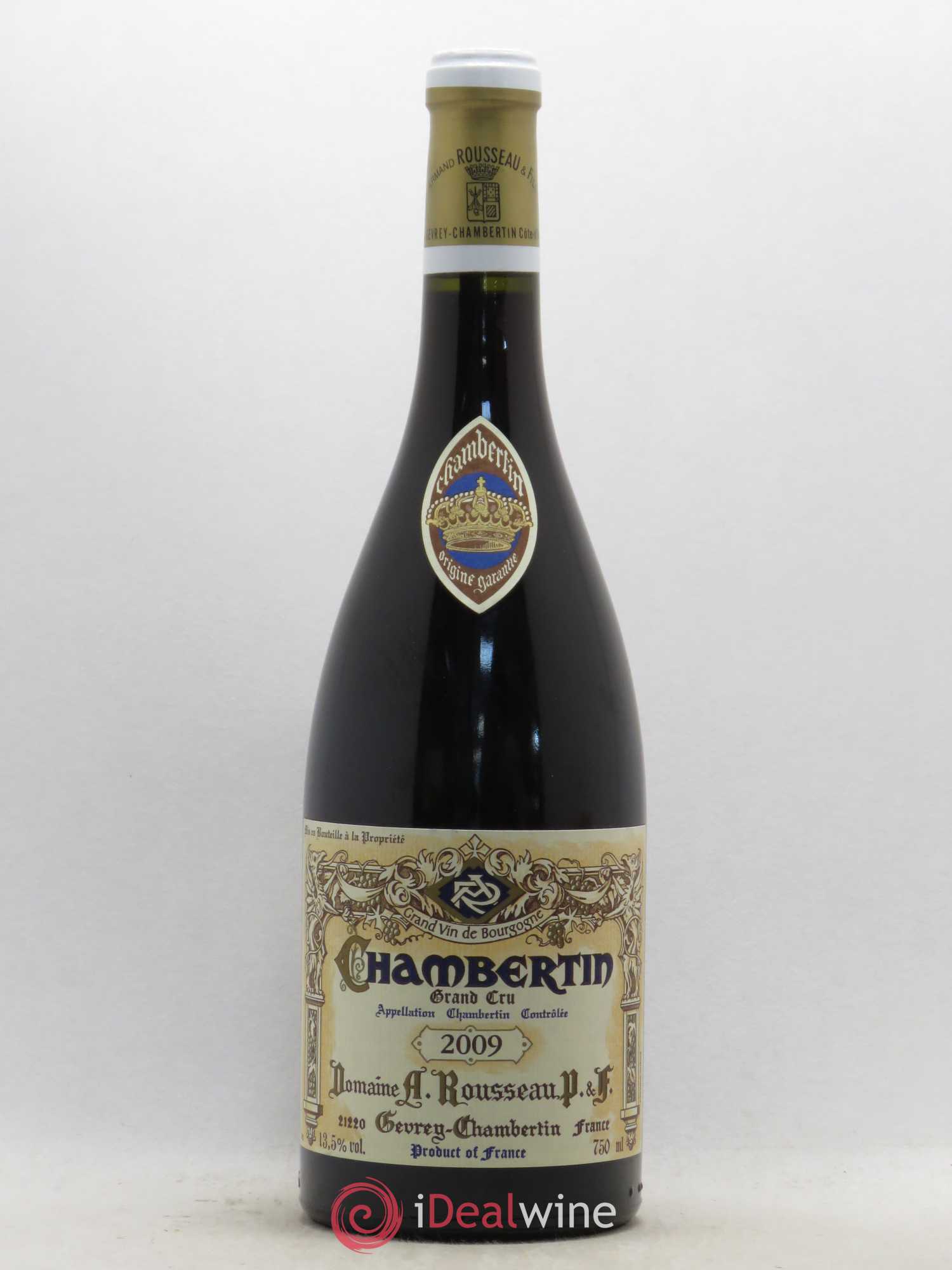 Chambertin Grand Cru Armand Rousseau (Domaine) 2009 - Lot de 1 bouteille - 0