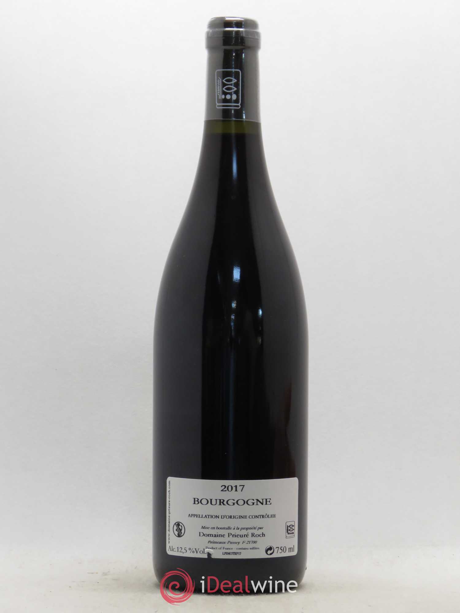 Bourgogne Pinoterie Pure Prieuré Roch 2017 - Lot de 1 bouteille - 1