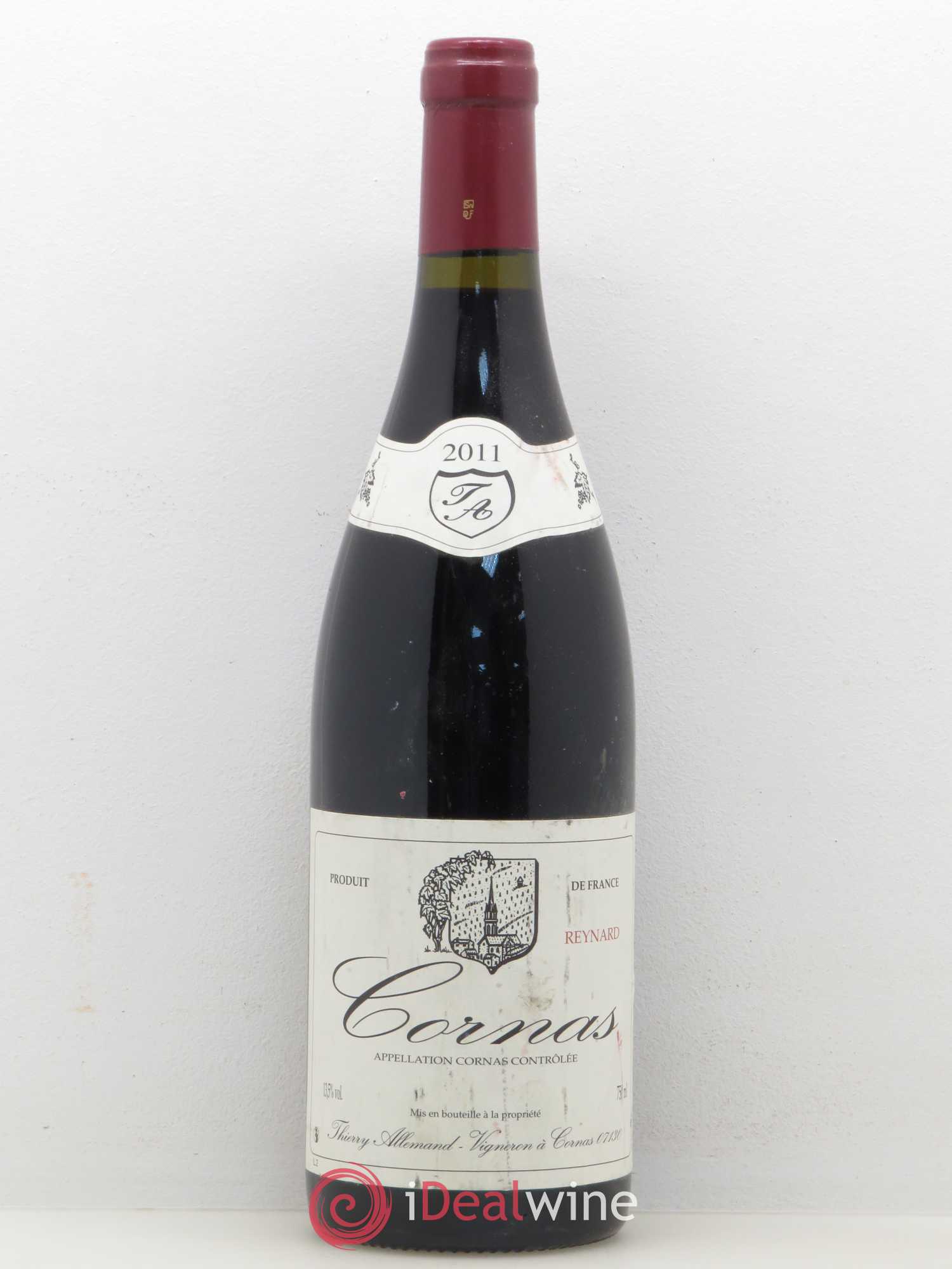 Cornas Reynard Thierry Allemand 2011 - Lot de 1 bouteille - 0