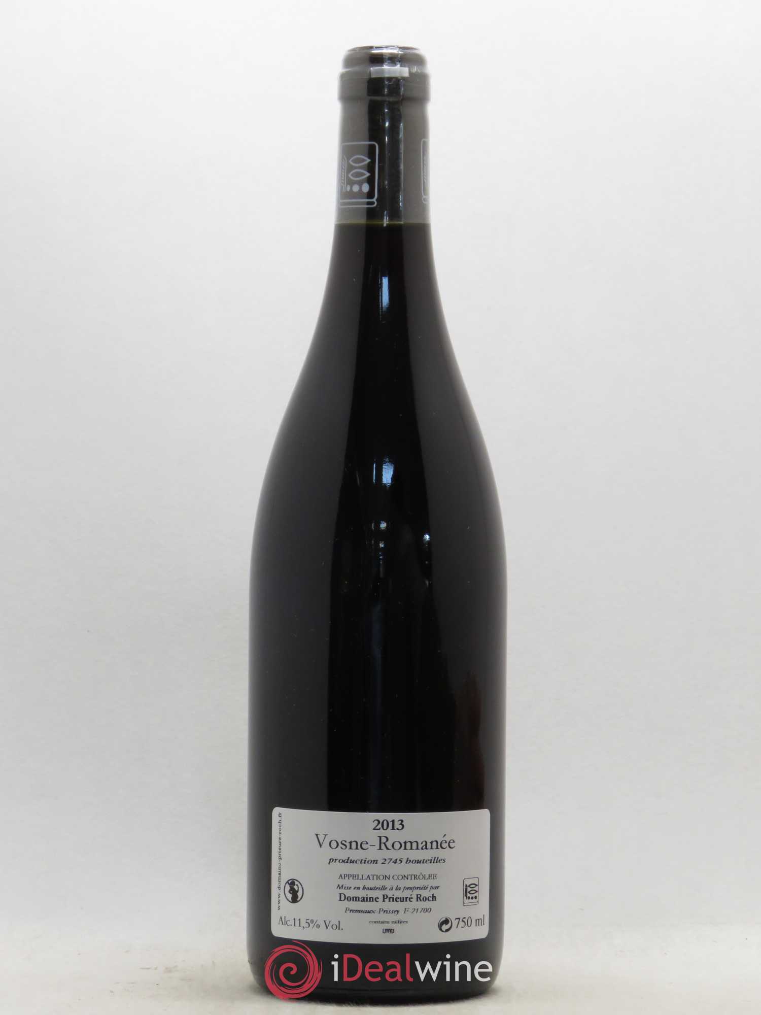 Vosne-Romanée Vieilles Vignes Prieuré Roch 2013 - Lot de 1 bouteille - 1