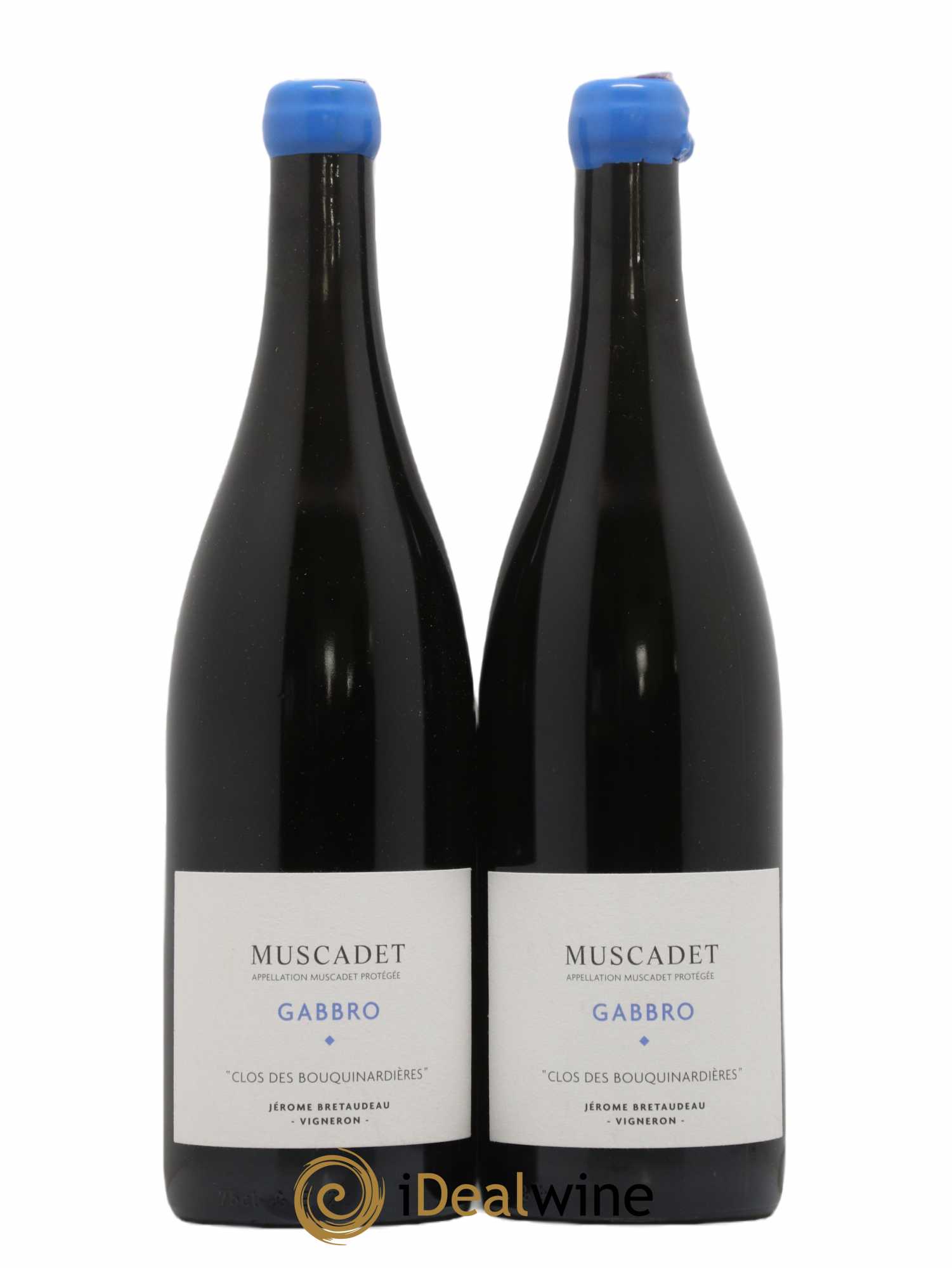 Muscadet-Sèvre-et-Maine Gabbro Jérôme Bretaudeau - Domaine de Bellevue (sans prix de réserve) 2020 - Lot de 2 bouteilles - 0