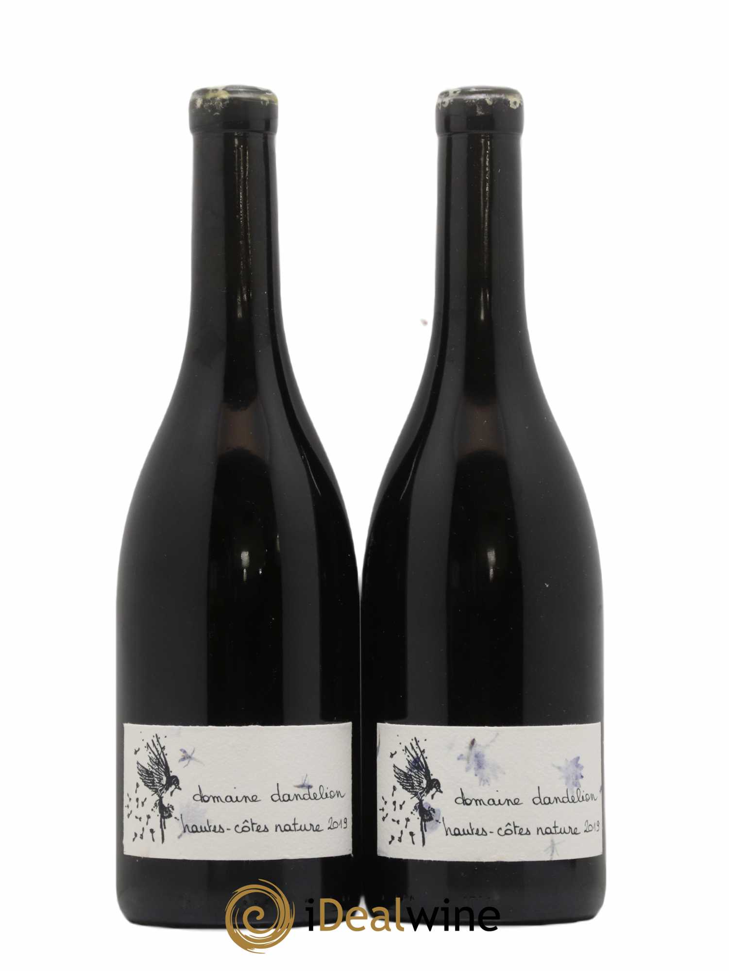 Hautes-Côtes de Beaune Nature Dandelion (Domaine) (sans prix de réserve) 2019 - Lot de 2 bouteilles - 0