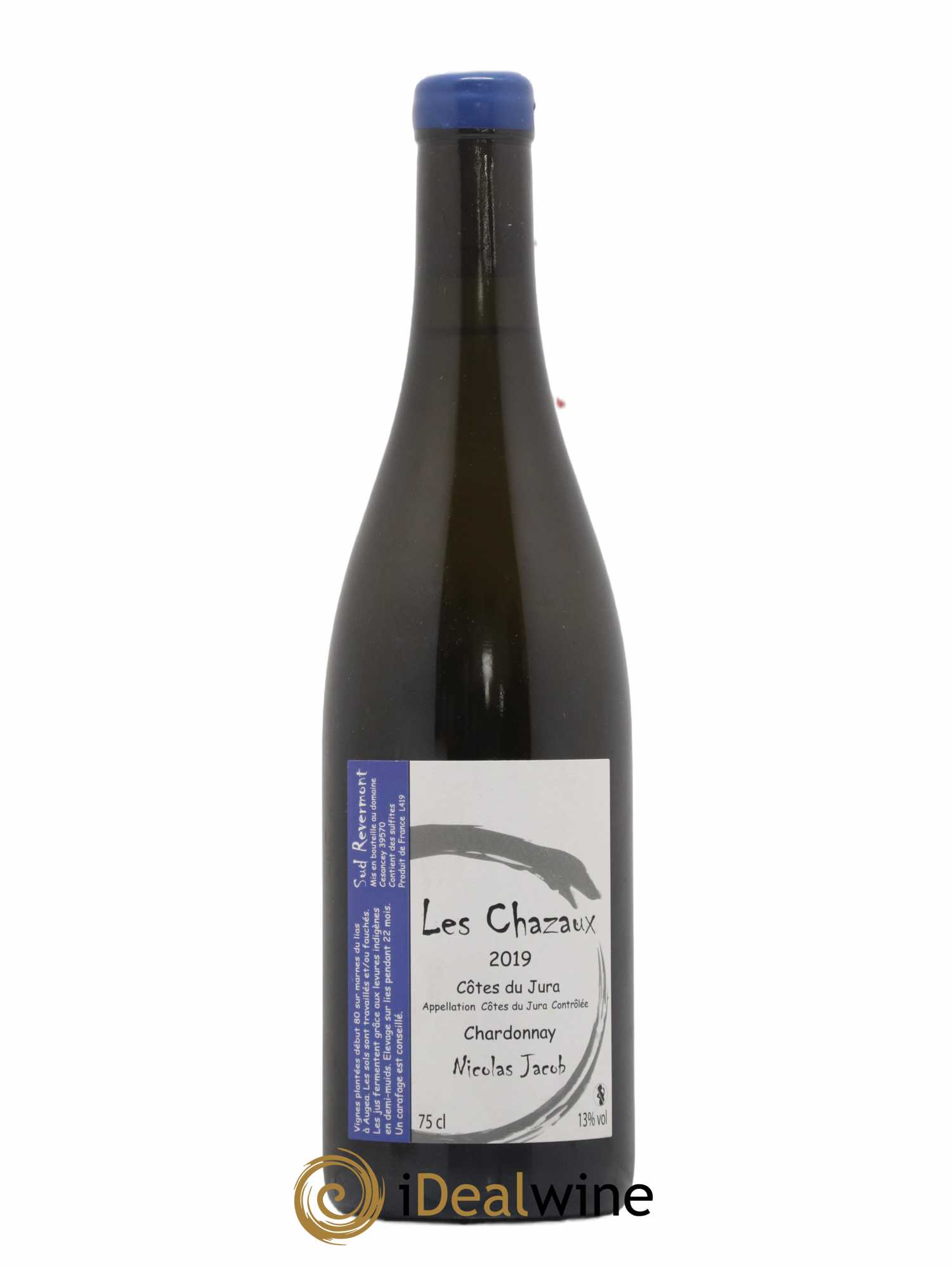 Côtes du Jura Chardonnay Les Chazaux Nicolas Jacob (sans prix de réserve) 2019 - Lot de 1 bouteille - 0