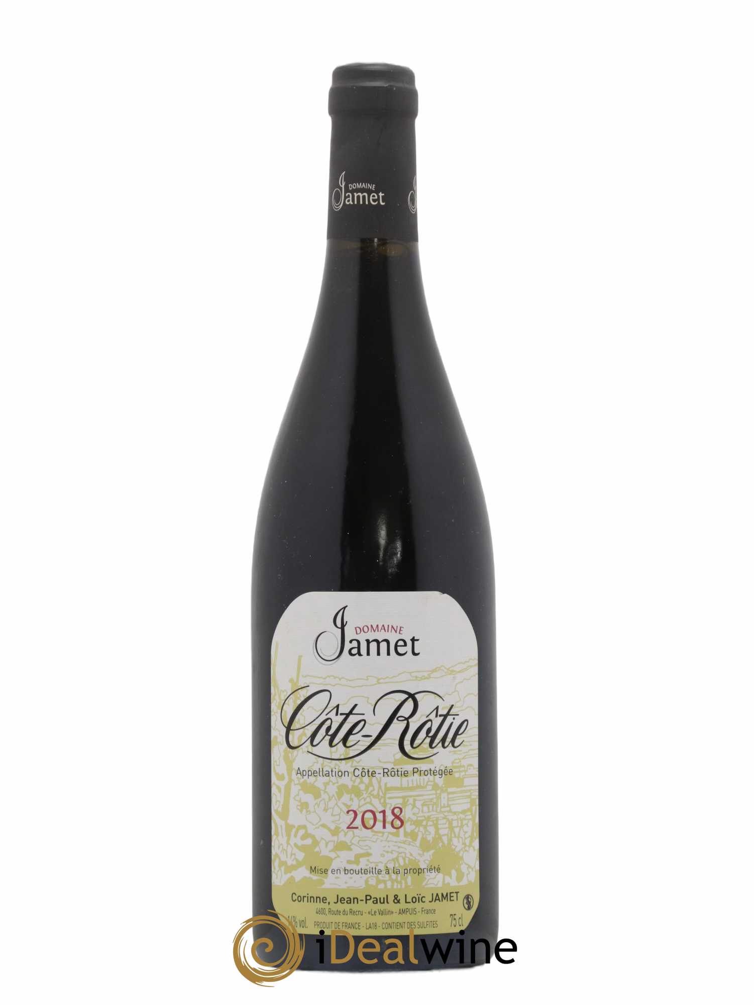 Côte-Rôtie Jamet (Domaine) (sans prix de réserve) 2018 - Lot de 1 bouteille - 0