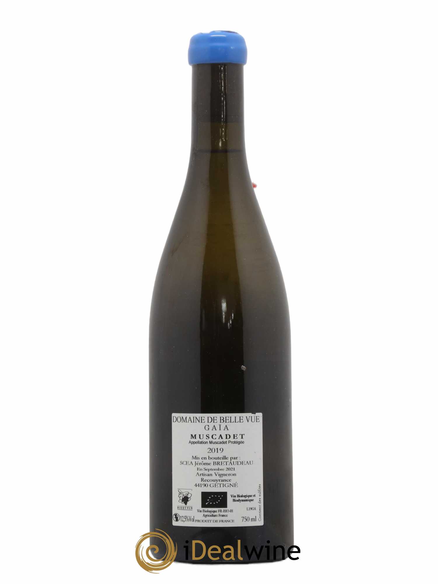 Muscadet-Sèvre-et-Maine Gaia Jérôme Bretaudeau - Domaine de Bellevue  (no reserve) 2019 - Lot of 1 bottle - 1