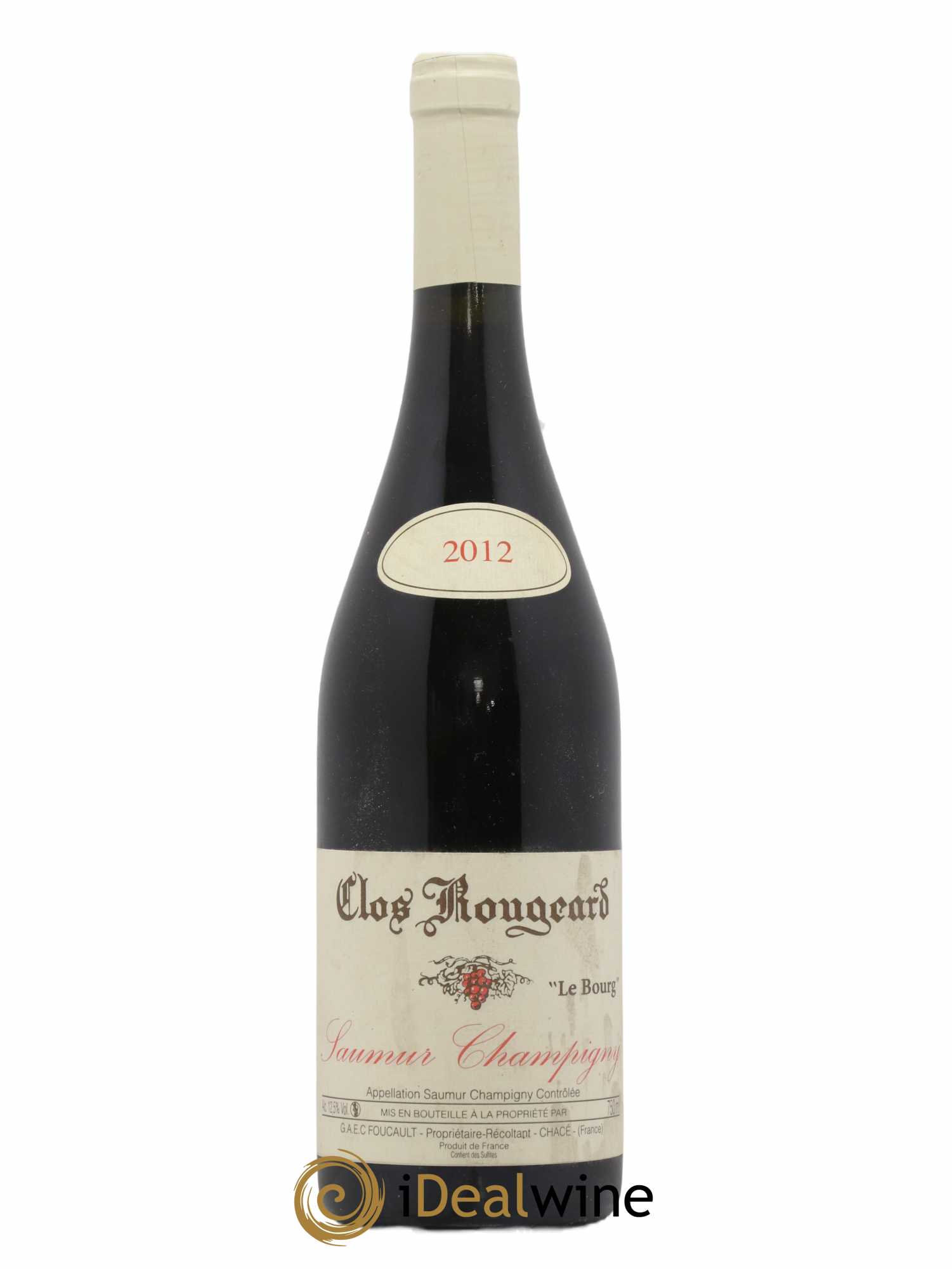 Saumur-Champigny Le Bourg Clos Rougeard (sans prix de réserve) 2012 - Lot de 1 bouteille - 0