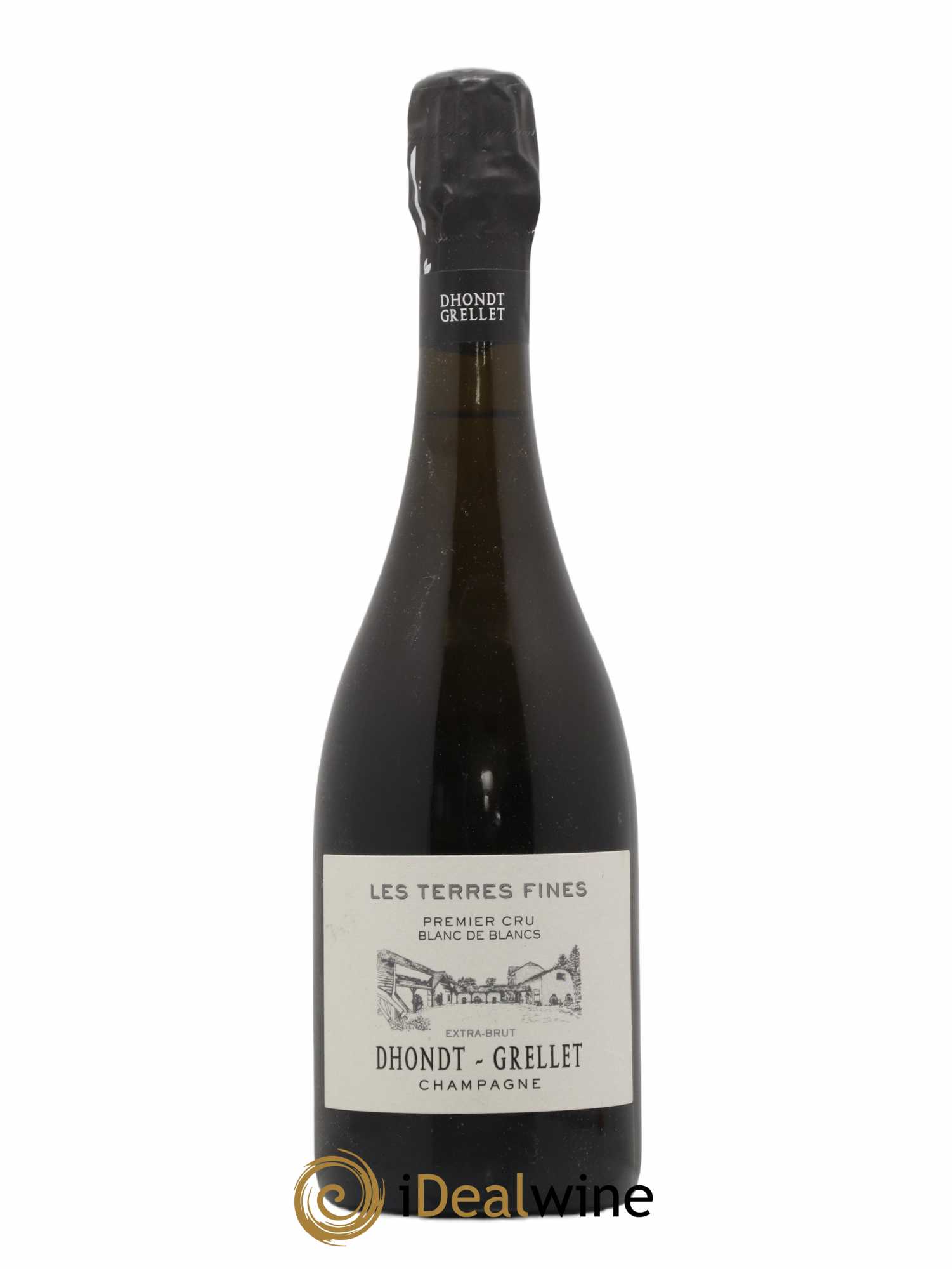 Les Terres Fines Blanc de Blancs Extra-Brut Dhondt Grellet Premier Cru (sans prix de réserve) - Lot de 1 bouteille - 0