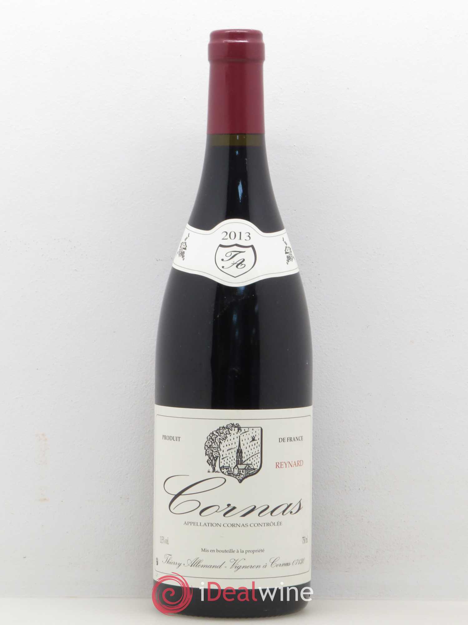 Cornas Reynard Thierry Allemand 2013 - Lot de 1 bouteille - 0