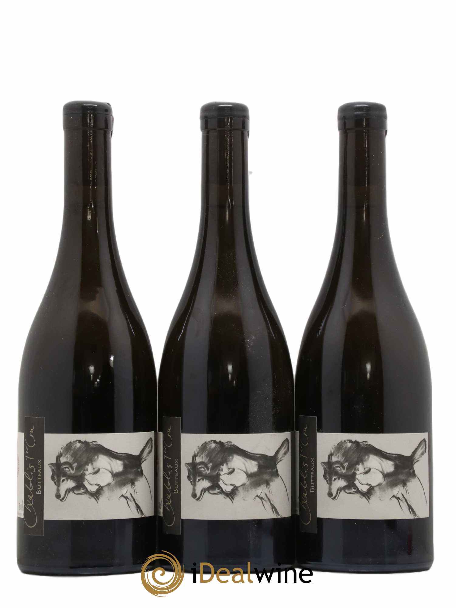 Chablis 1er Cru Butteaux Pattes Loup (Domaine) (no reserve) 2018 - Lot of 3 bottles - 0