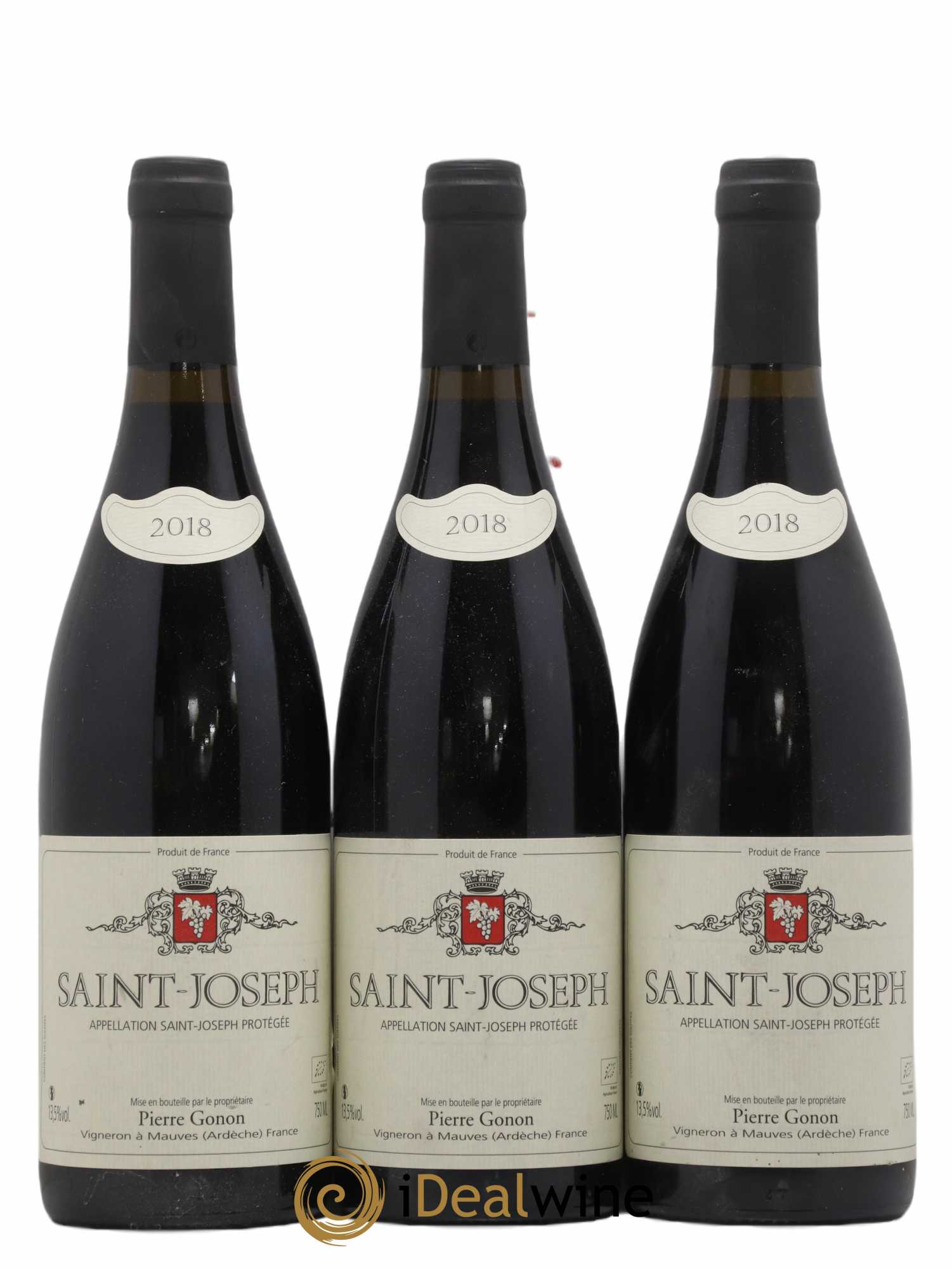 Saint-Joseph Gonon (Domaine) (sans prix de réserve) 2018 - Lot de 3 bouteilles - 0