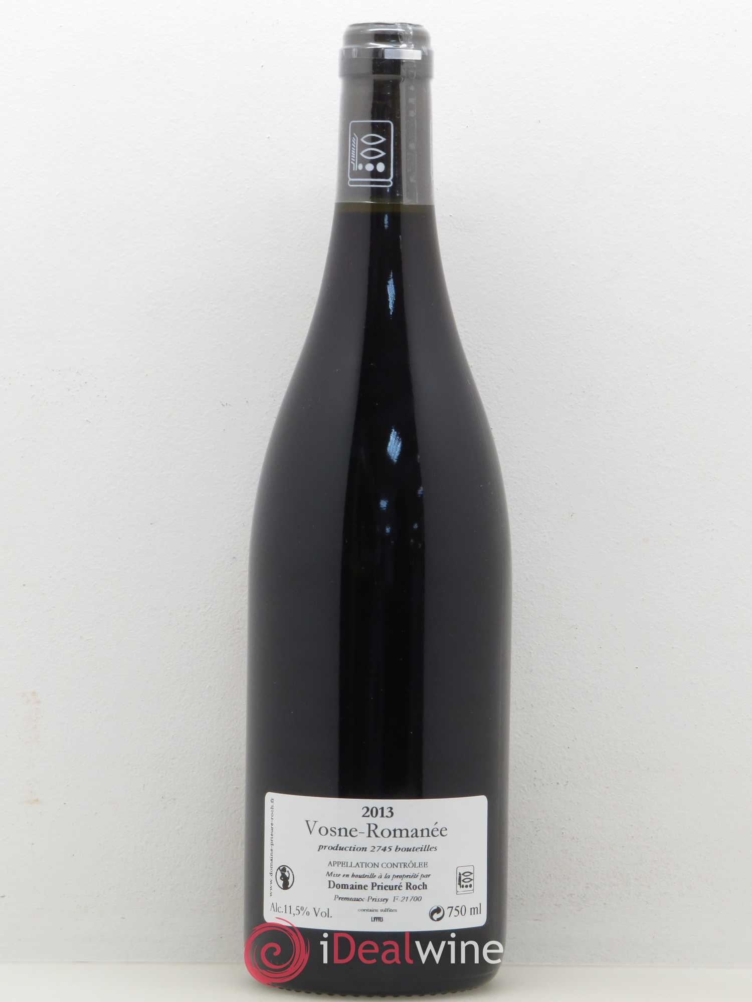 Vosne-Romanée Vieilles Vignes Prieure Roch 2013 - Lot de 1 bouteille - 1