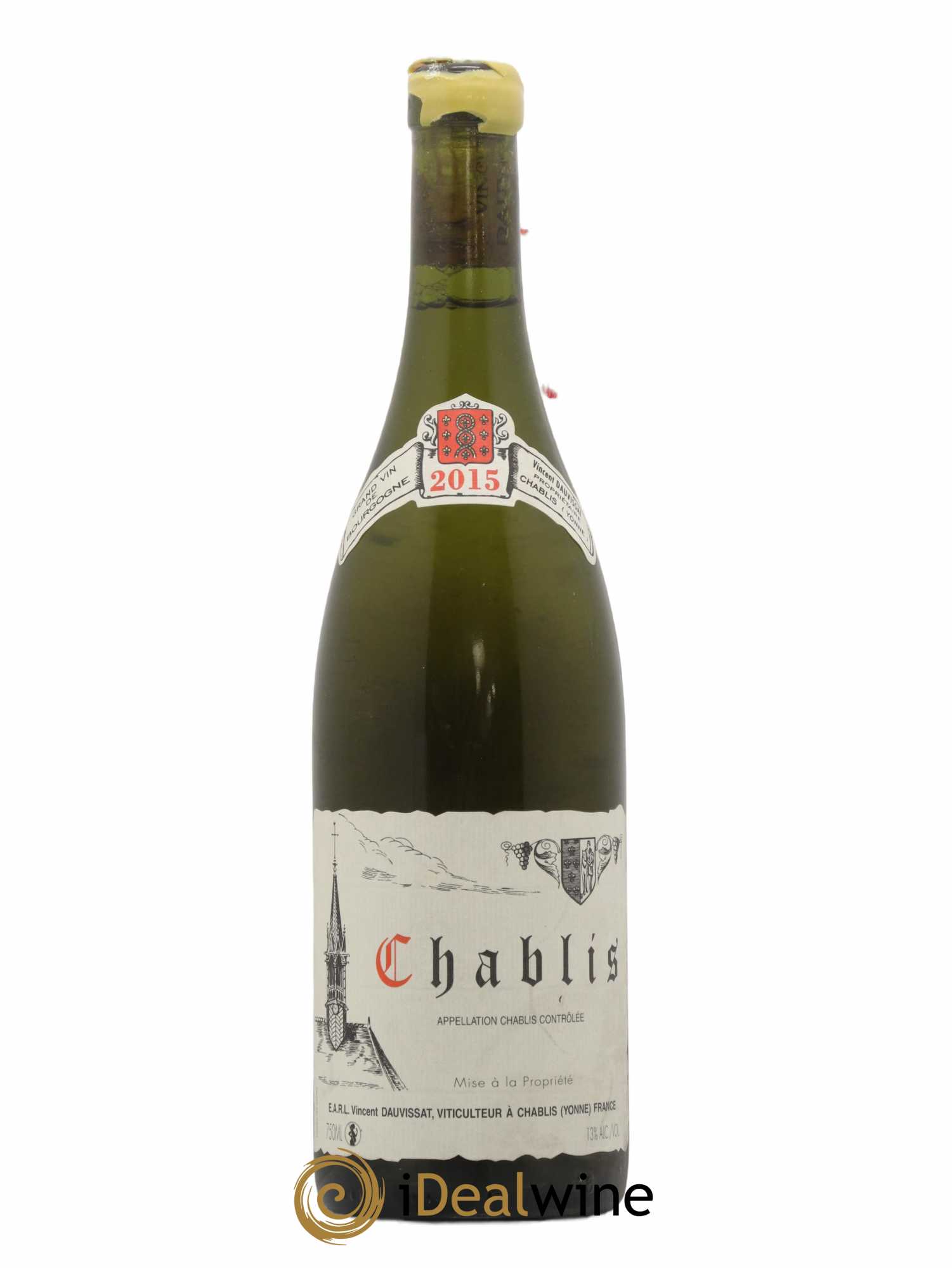 Chablis Vincent Dauvissat (Domaine) (sans prix de réserve) 2015 - Lot de 1 bouteille - 0