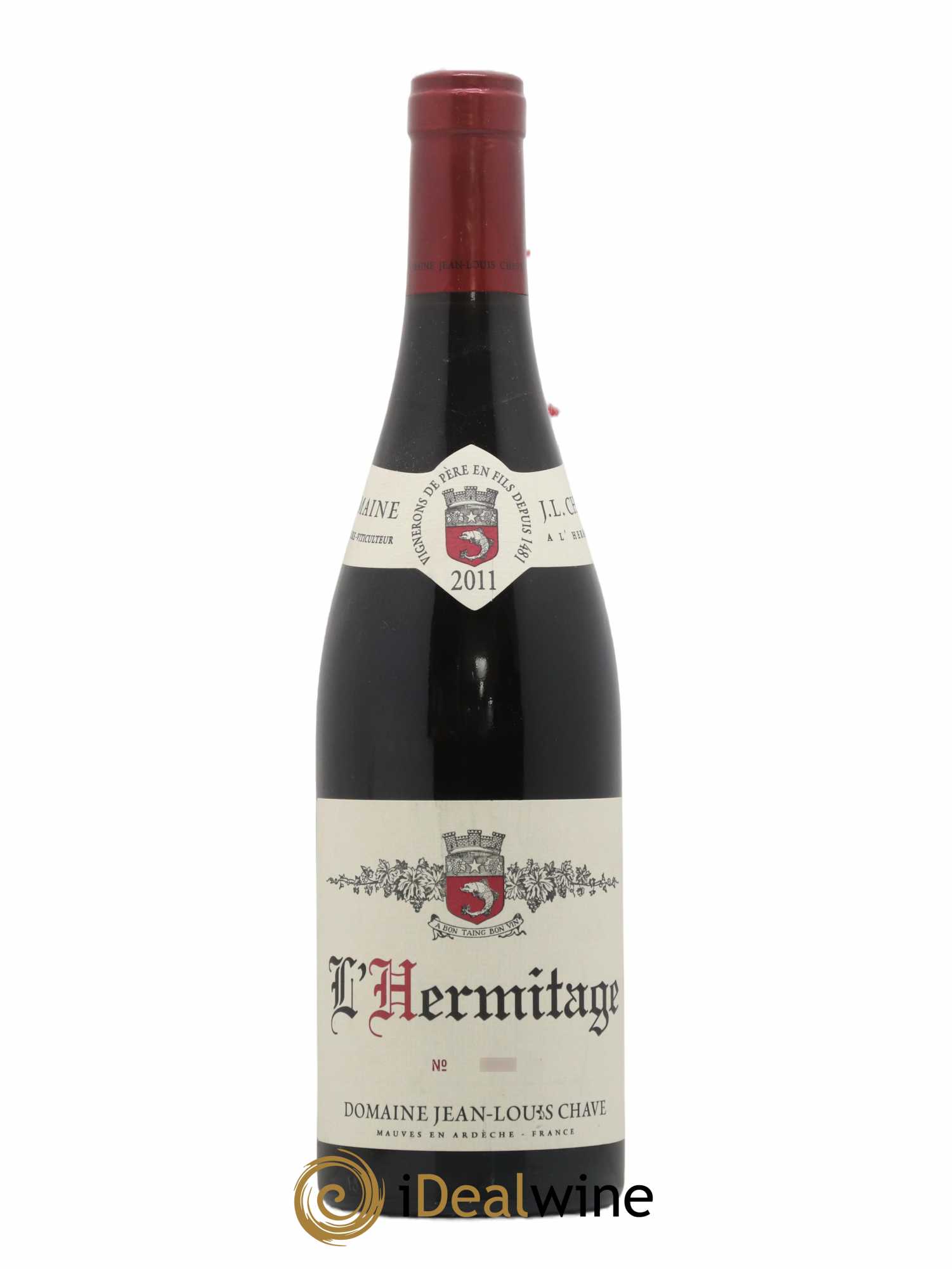 Hermitage Jean-Louis Chave (sans prix de réserve) 2011 - Lot de 1 bouteille - 0