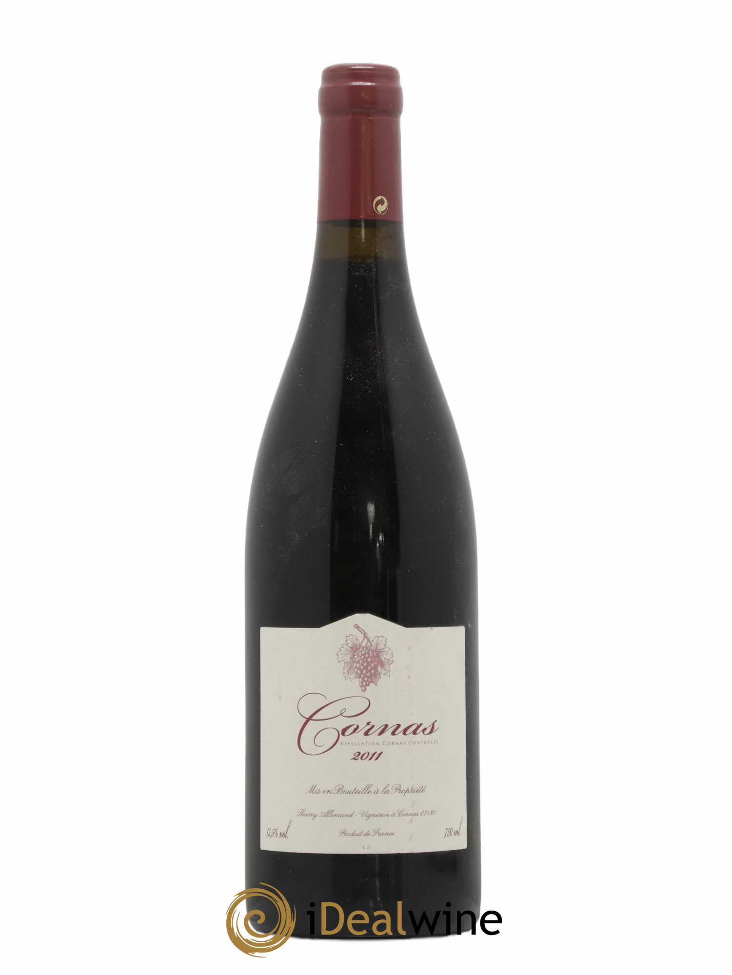 Cornas Thierry Allemand (sans prix de réserve) 2011 - Lot de 1 bouteille - 0