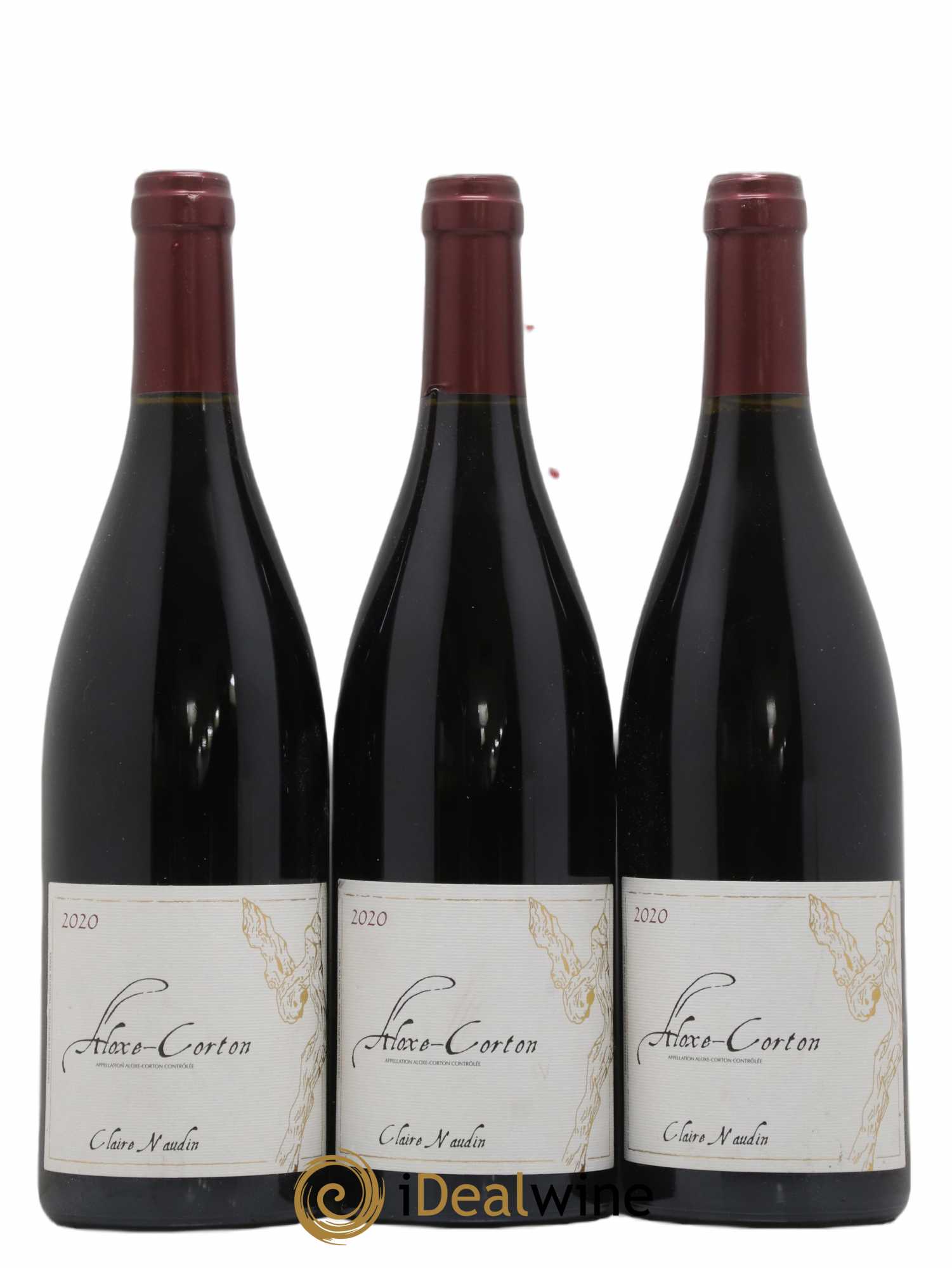 Aloxe-Corton Naudin-Ferrand (Domaine) (no reserve) 2020 - Lot of 3 bottles - 0