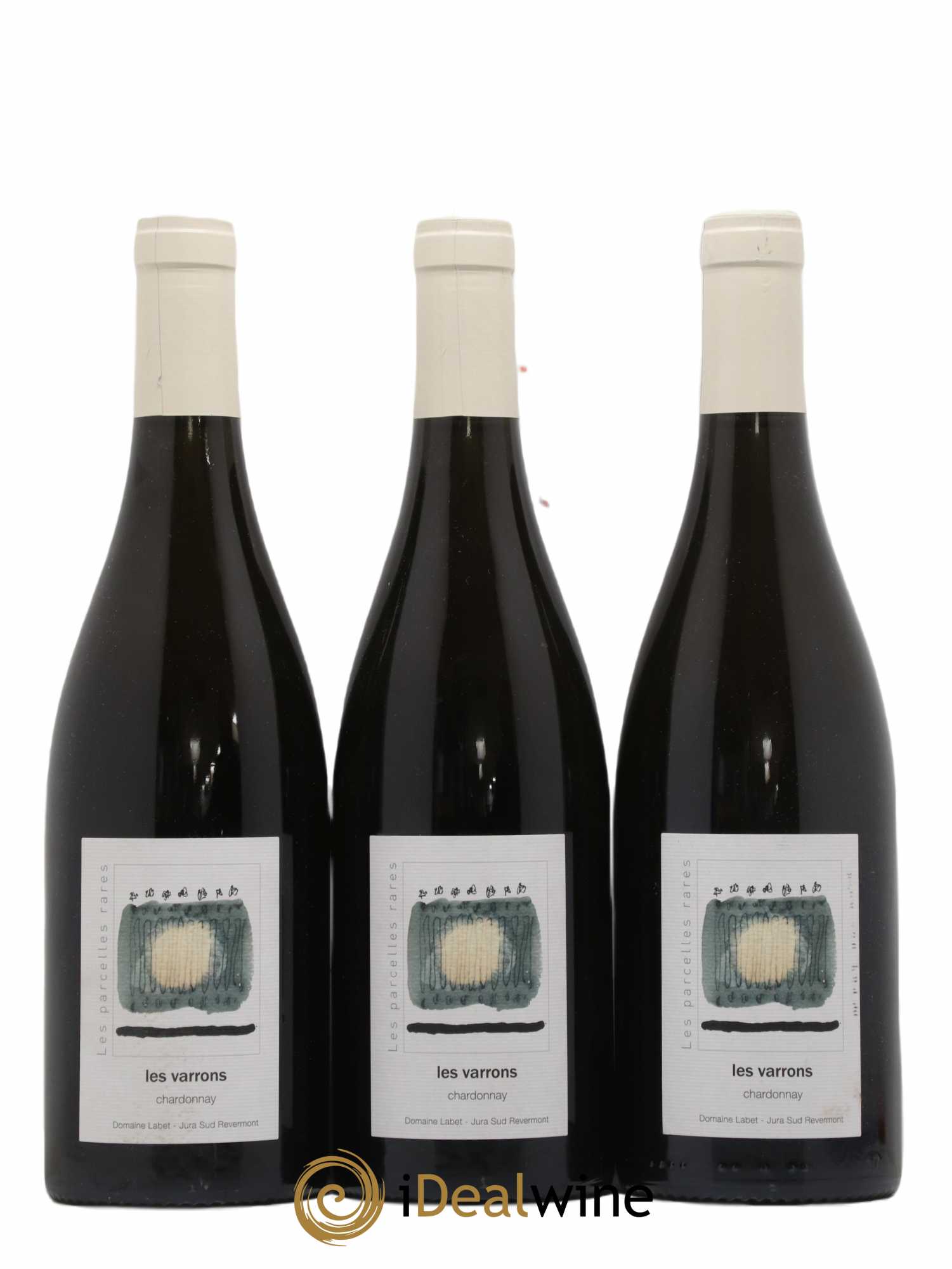 Côtes du Jura Chardonnay Les Varrons Romain - Julien - Charline Labet (senza prezzo di riserva) 2019 - Lotto di 3 bottiglie - 0