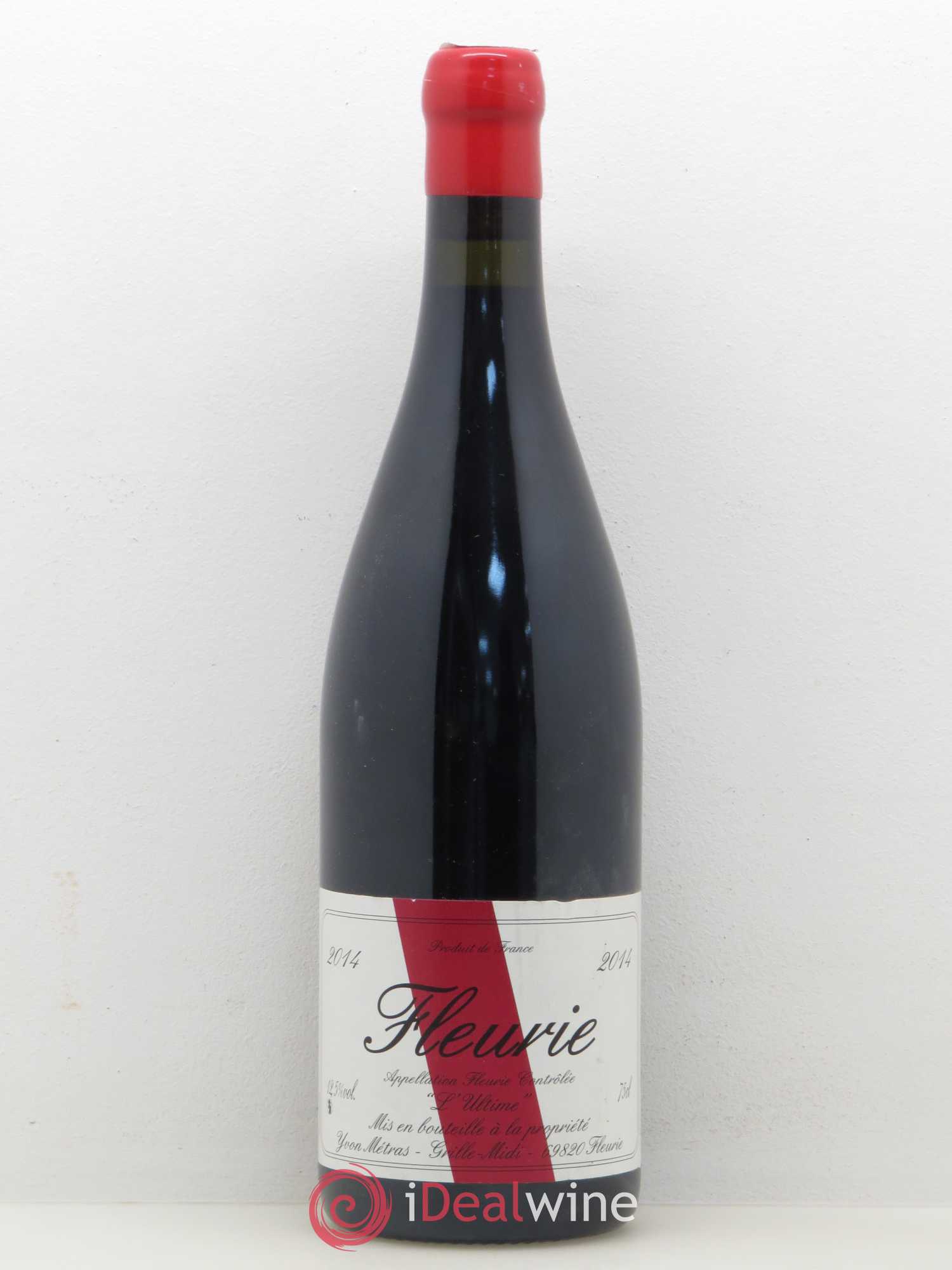 Fleurie l'Ultime Yvon Métras 2014 - Lot de 1 bouteille - 0