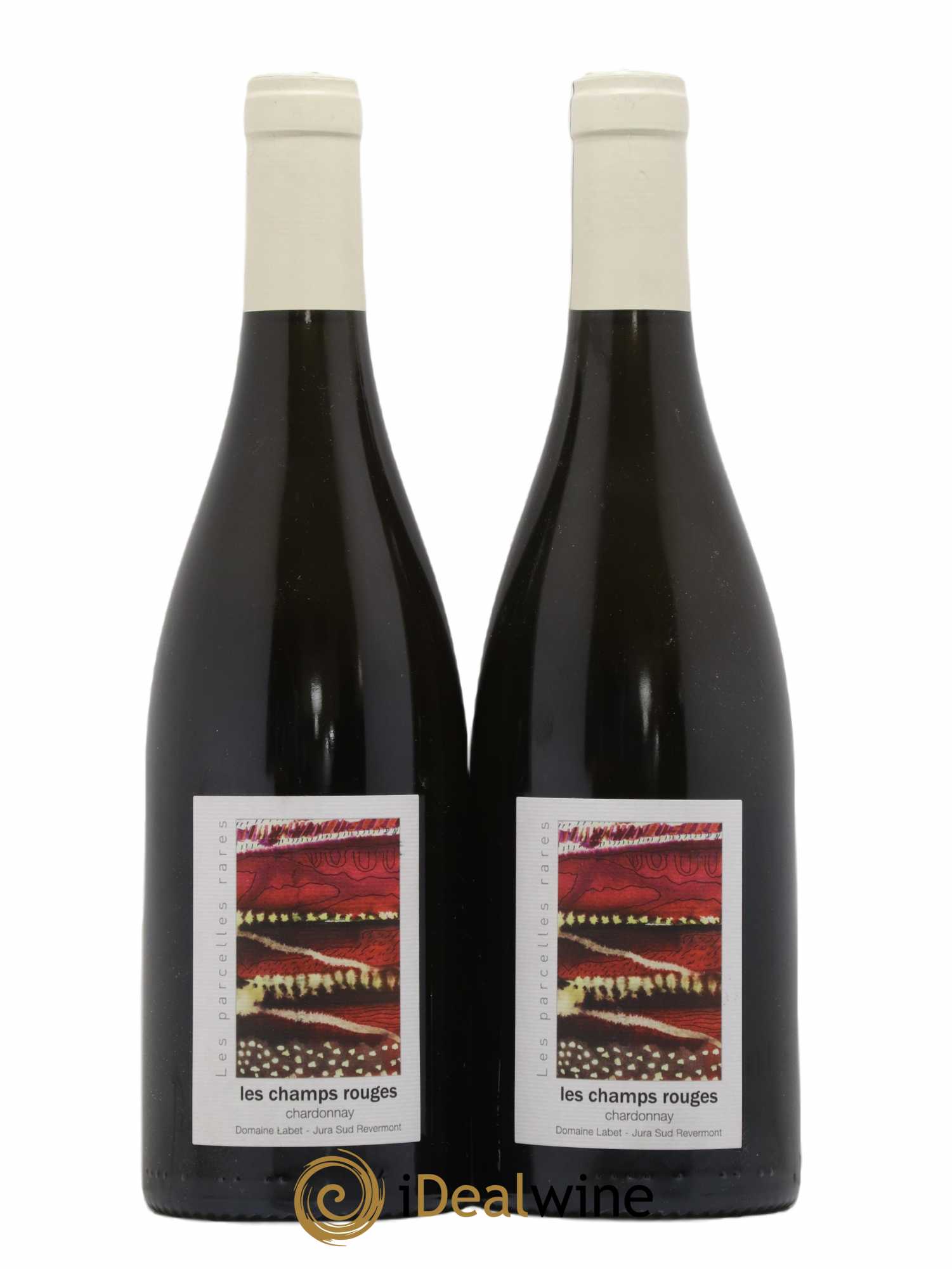 Côtes du Jura Chardonnay Les Champs Rouges Romain - Julien - Charline Labet (senza prezzo di riserva) 2019 - Lotto di 2 bottiglie - 0