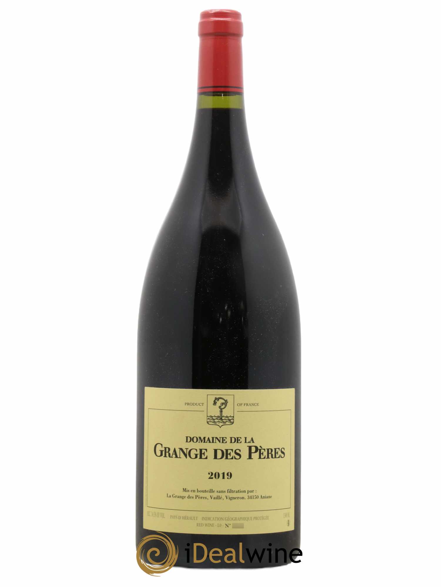 Pays d'Hérault Grange des Pères Laurent Vaillé 2019 - Lot de 1 magnum - 0