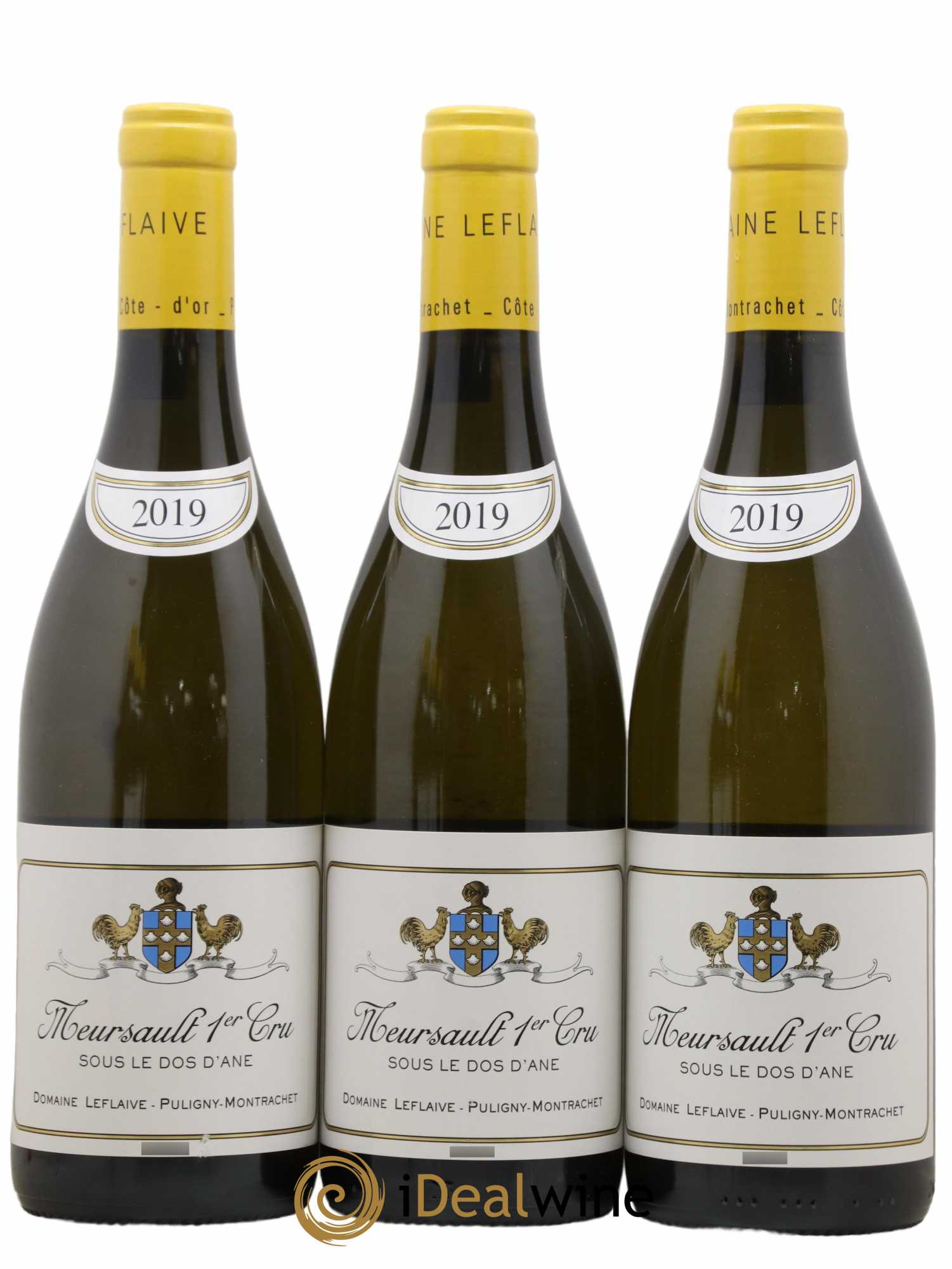 Meursault 1er Cru Sous le Dos d'Ane Leflaive (Domaine) 2019 - Lot de 3 bouteilles - 0
